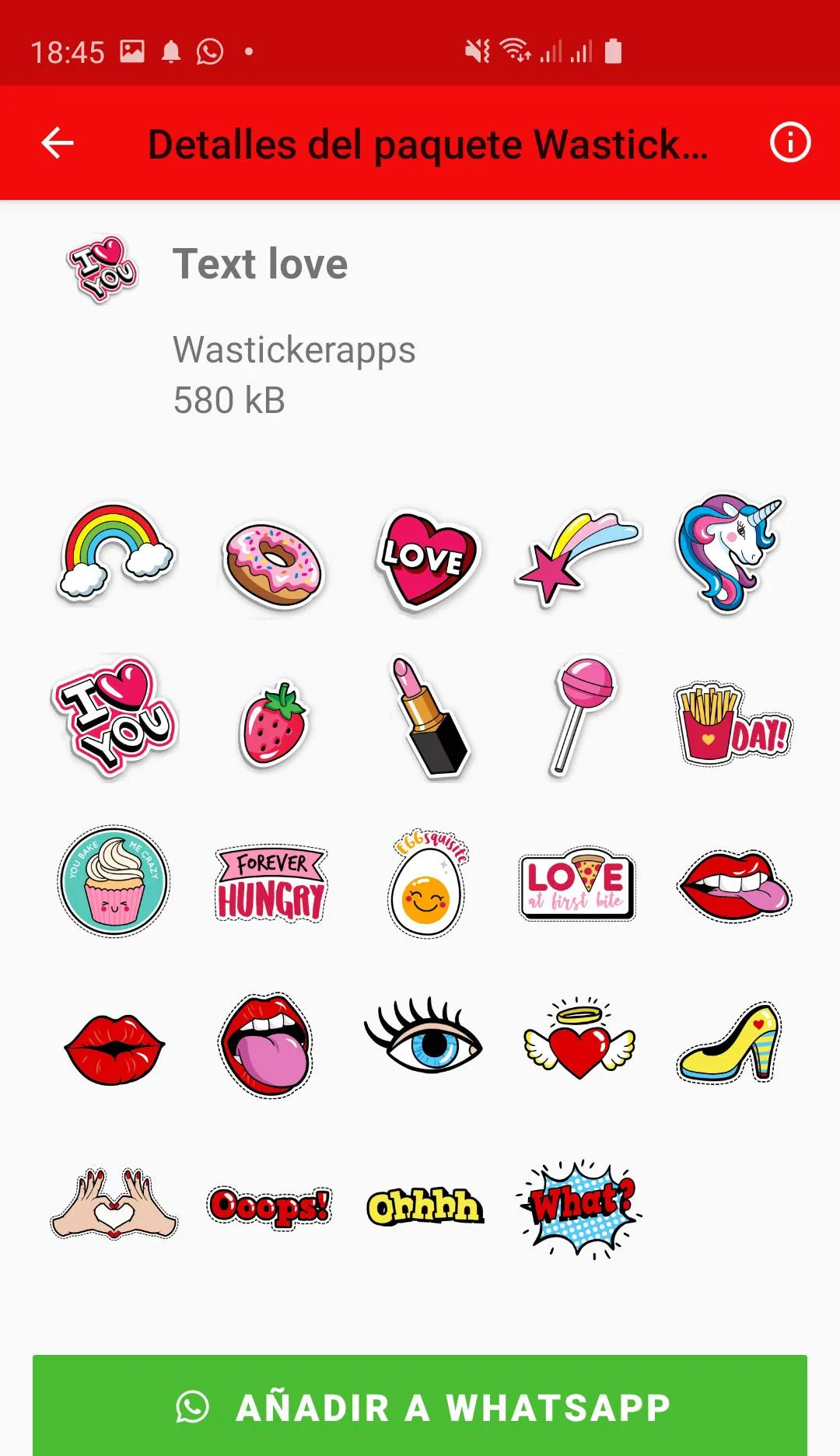 Wasticker love for Whatsapp | Indus Appstore | Screenshot