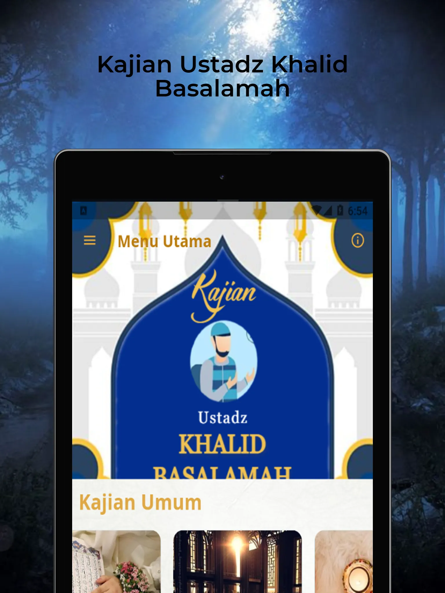 Kajian Ustadz Khalid Basalamah | Indus Appstore | Screenshot