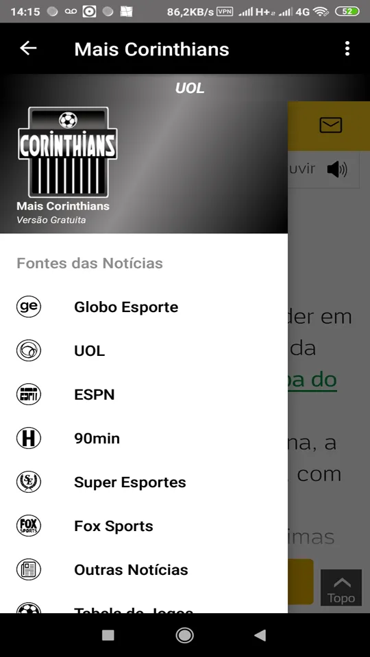 Mais Corinthians | Indus Appstore | Screenshot