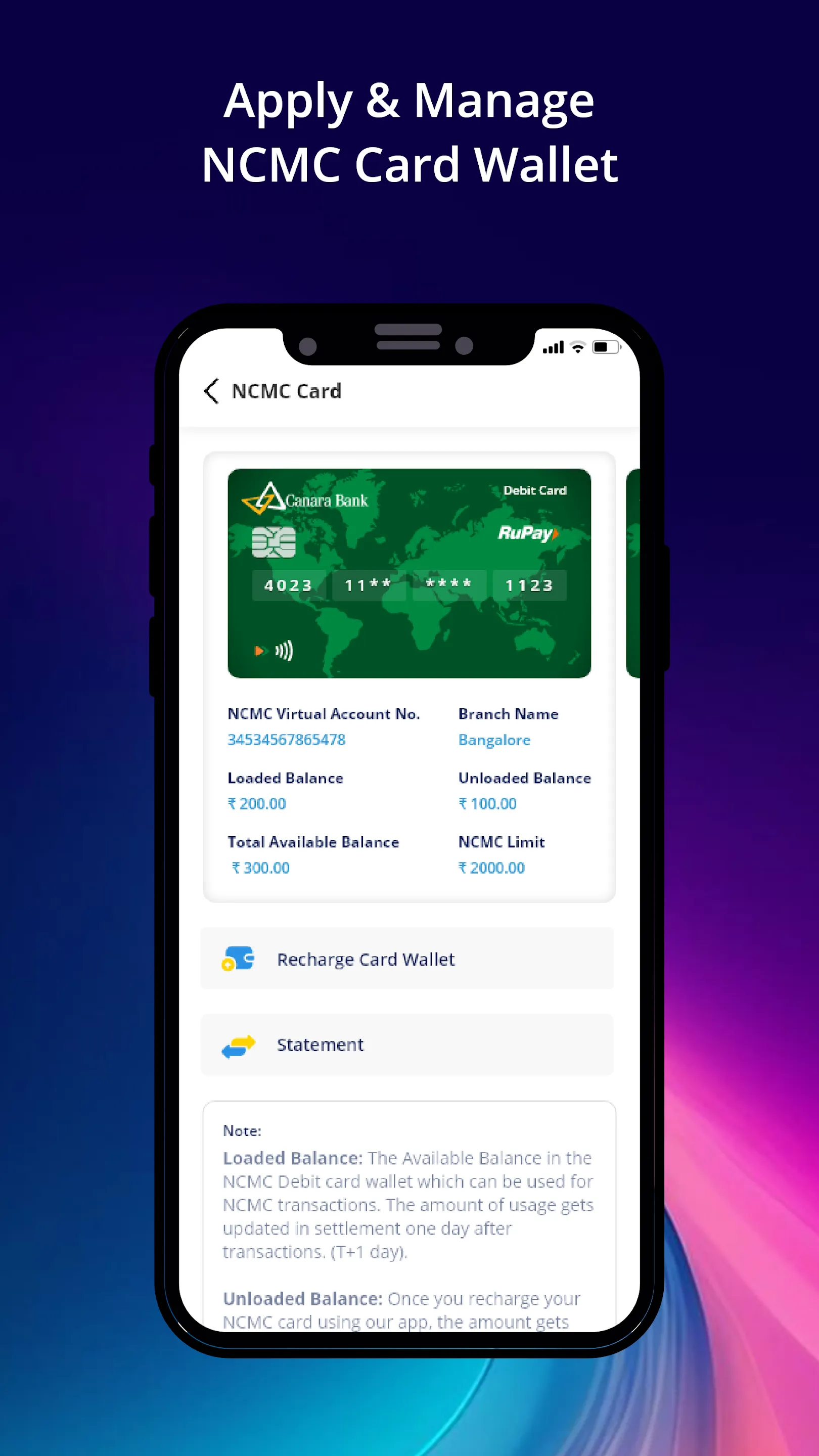 Canara ai1- Mobile Banking App | Indus Appstore | Screenshot