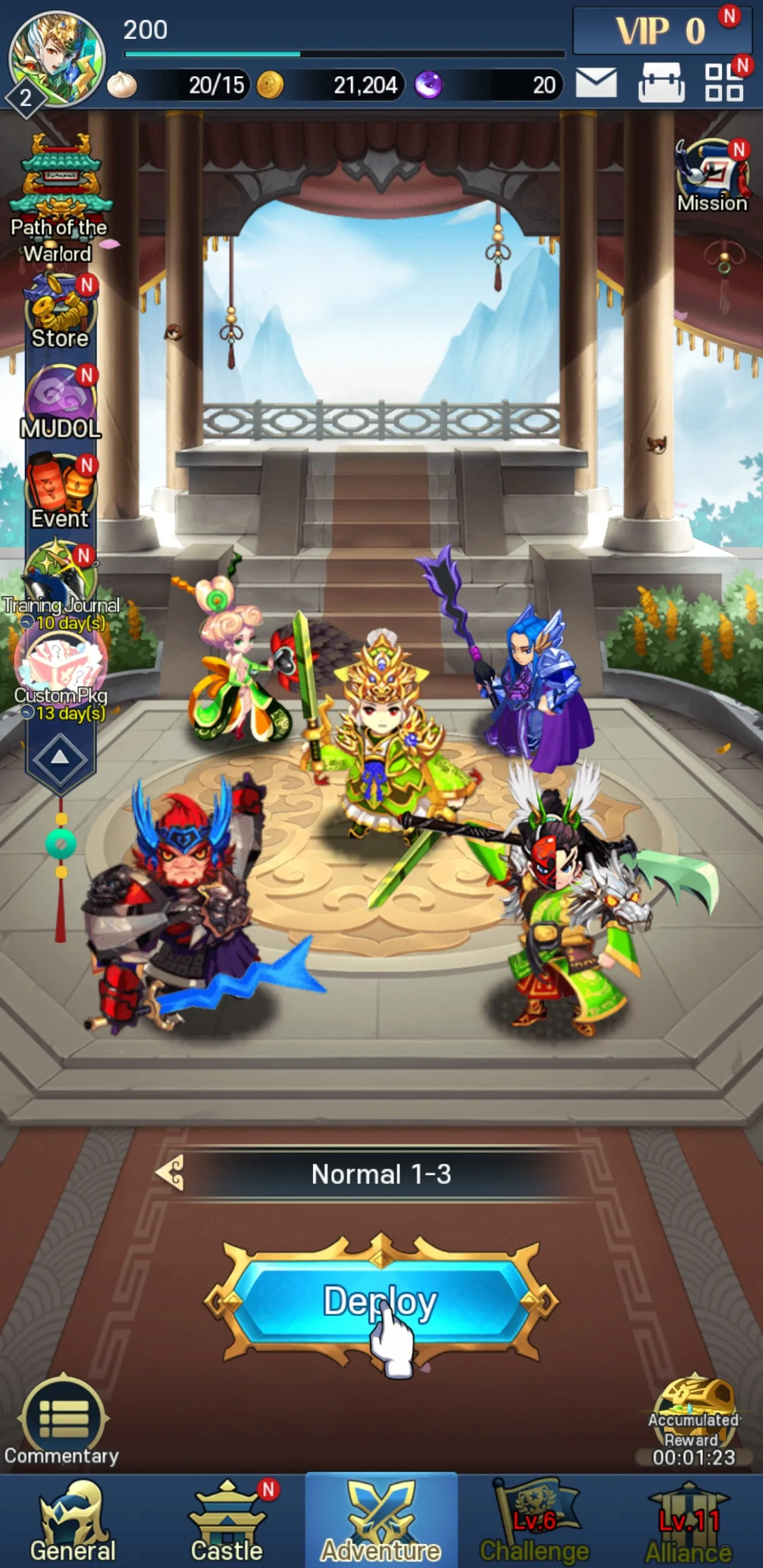 Hero Blaze: Three Kingdoms | Indus Appstore | Screenshot