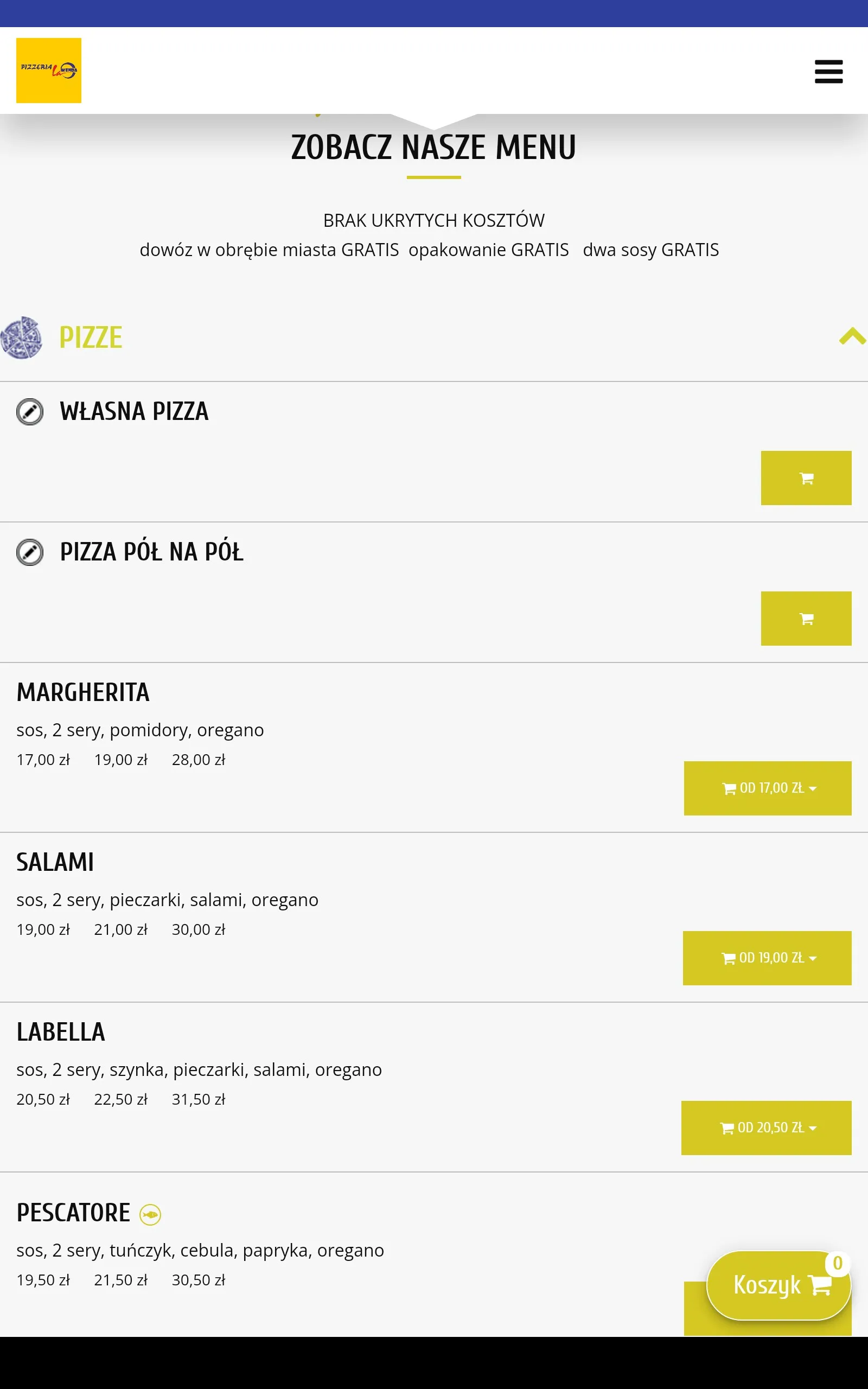 Pizzeria Lawenda | Indus Appstore | Screenshot