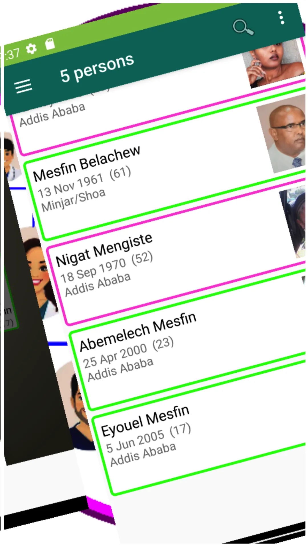 Personal Family Tree | Indus Appstore | Screenshot