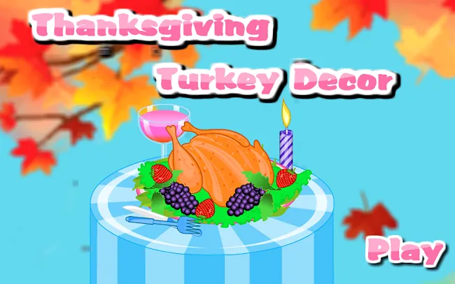 Thanksgiving Turkey Decoration | Indus Appstore | Screenshot