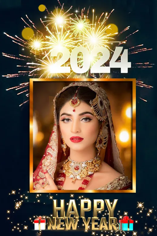 New Year Photo Frame 2024 | Indus Appstore | Screenshot