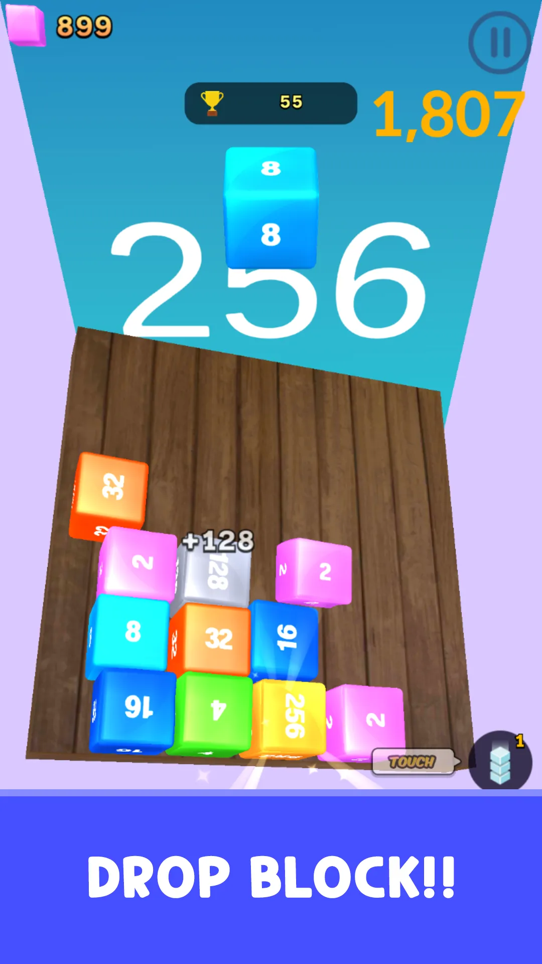 Jelly Cube Merge | Indus Appstore | Screenshot