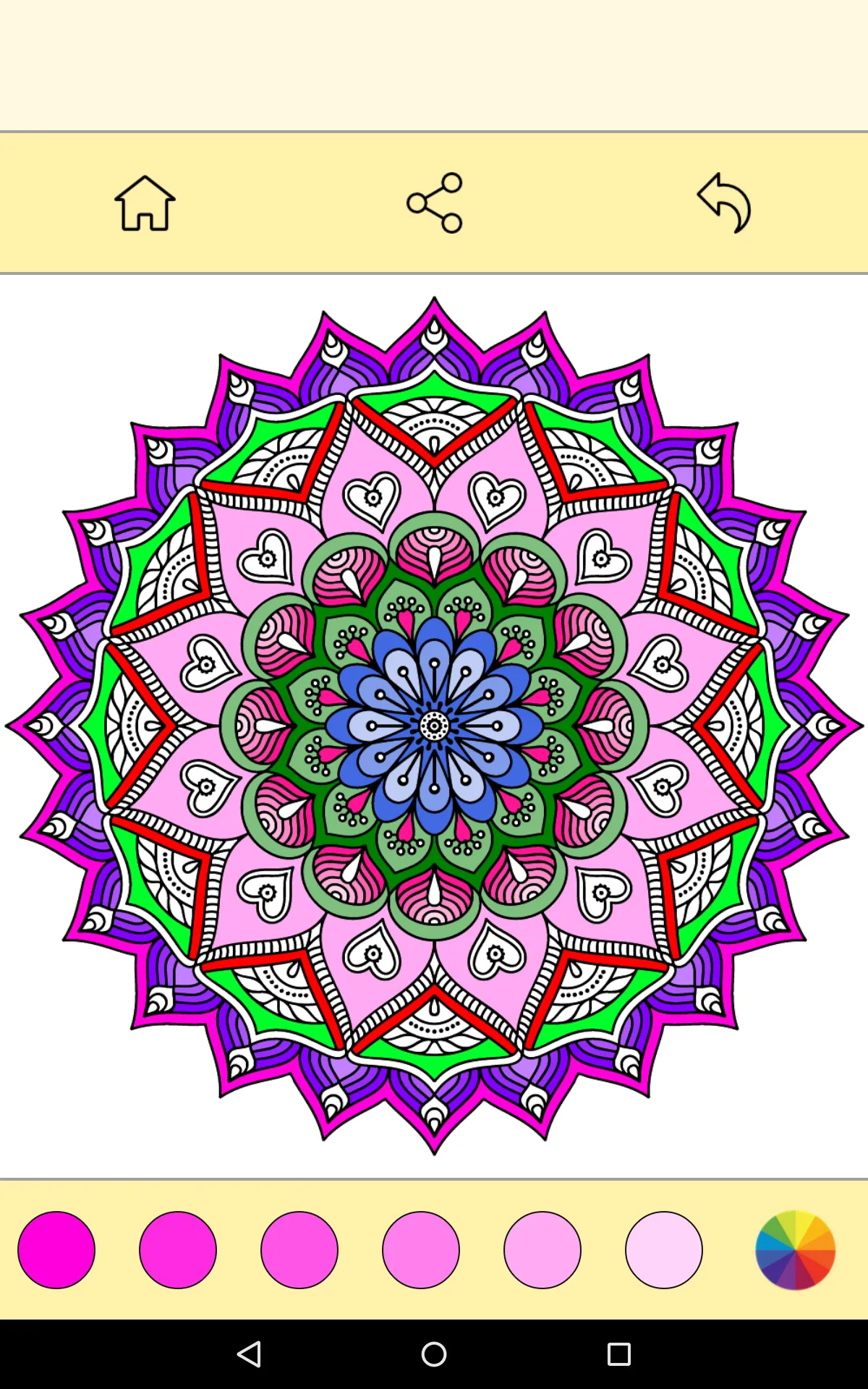 Coloring Book For Adults | Indus Appstore | Screenshot