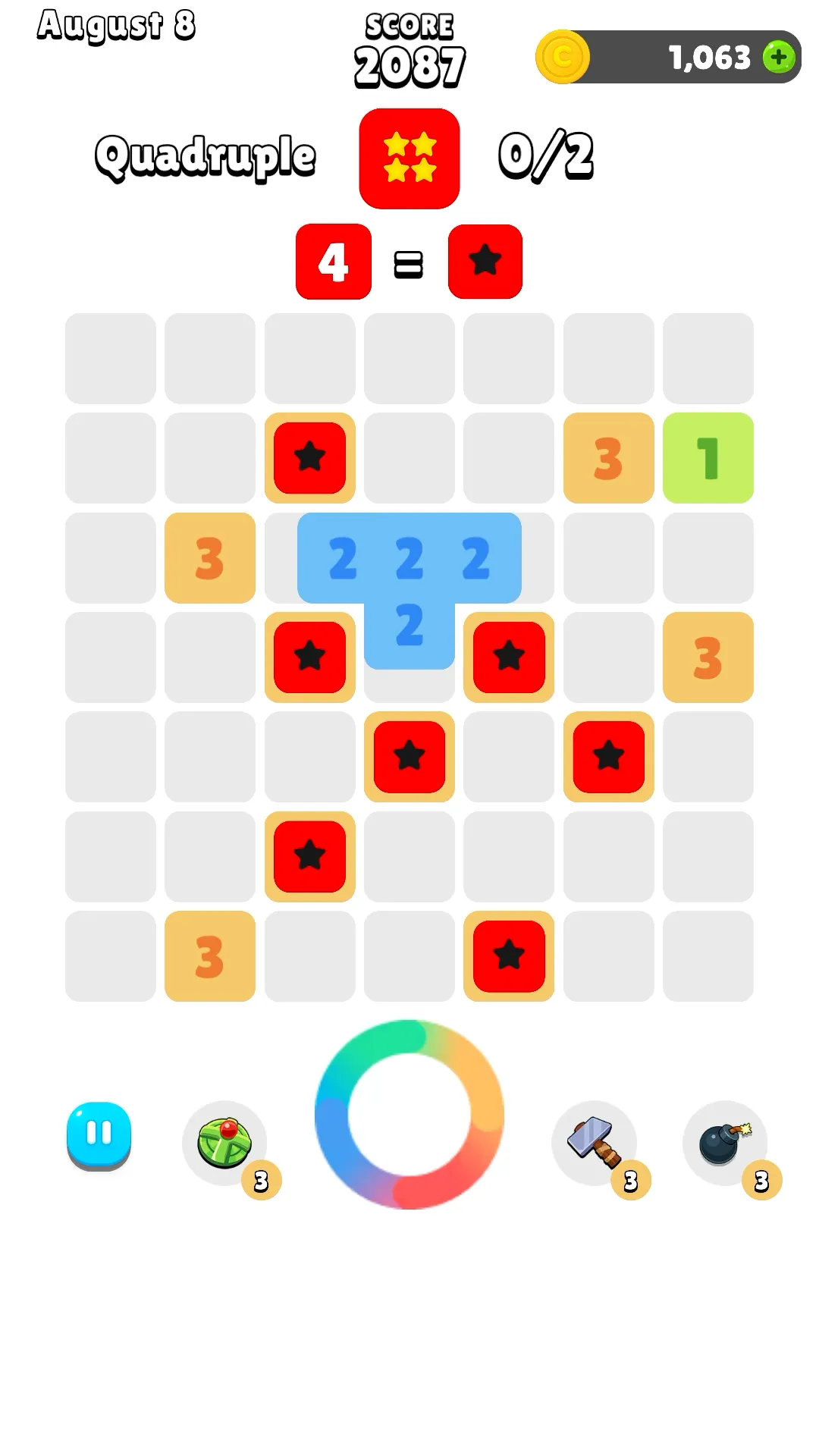 Merge Double : Number Puzzle | Indus Appstore | Screenshot