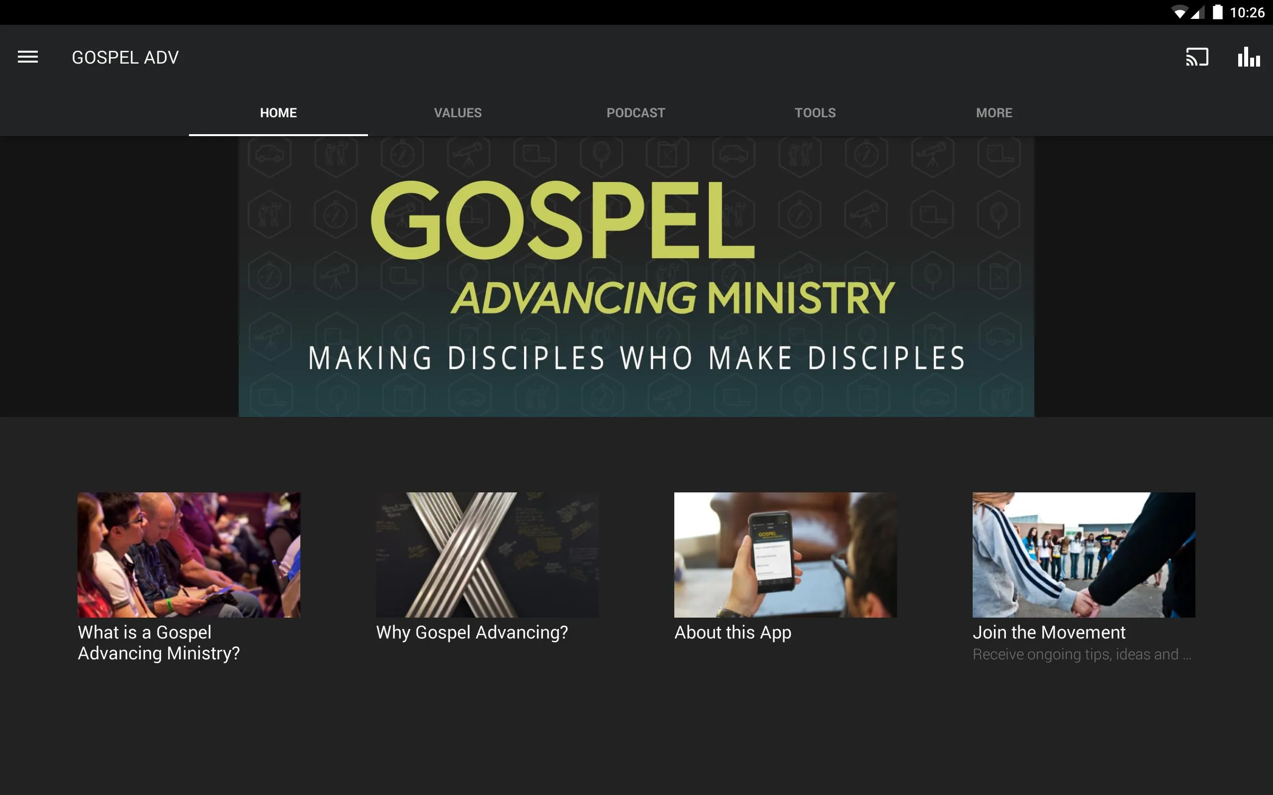 Gospel Advancing Ministry | Indus Appstore | Screenshot