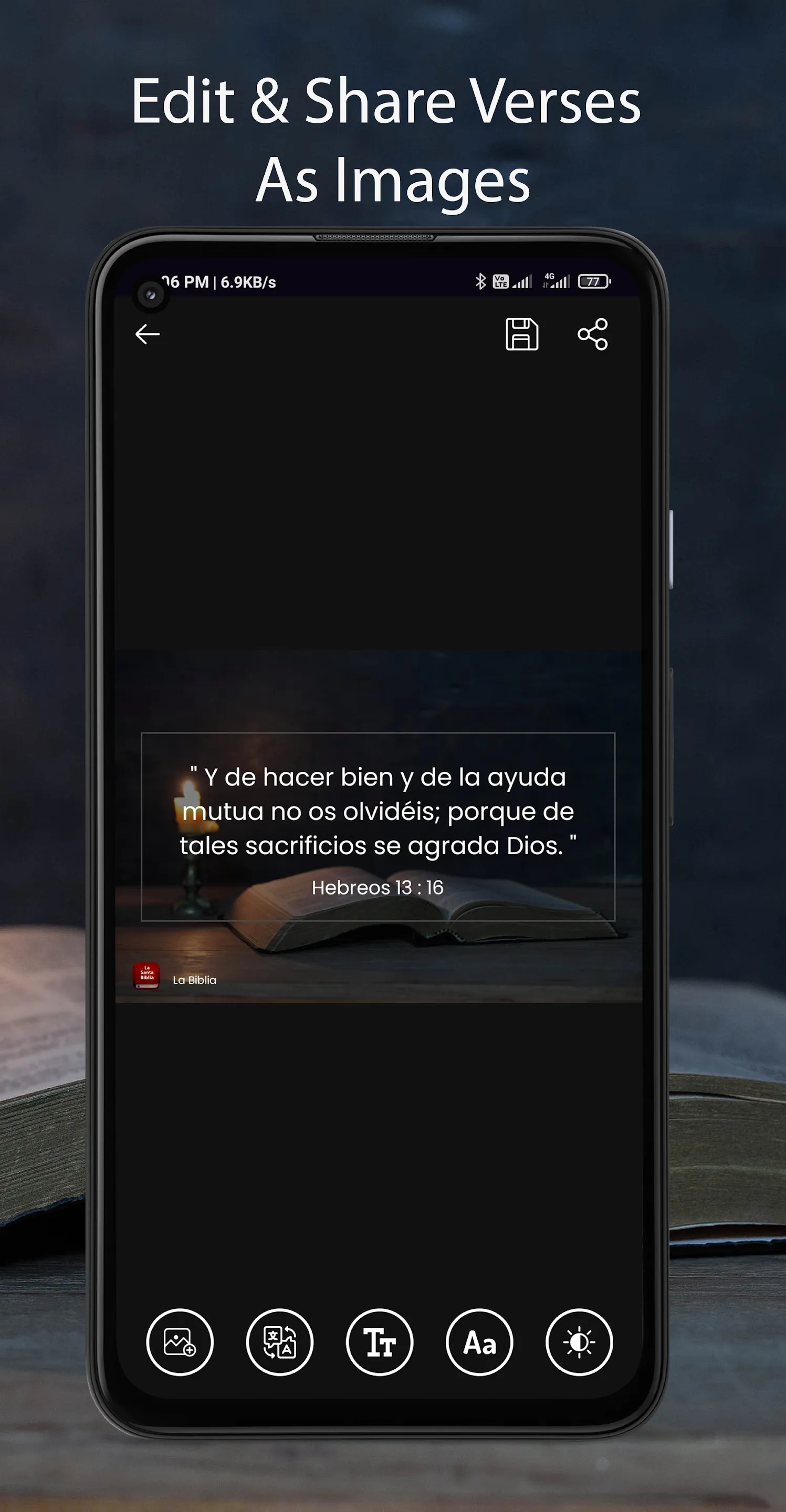 La Santa Biblia :Spanish Bible | Indus Appstore | Screenshot