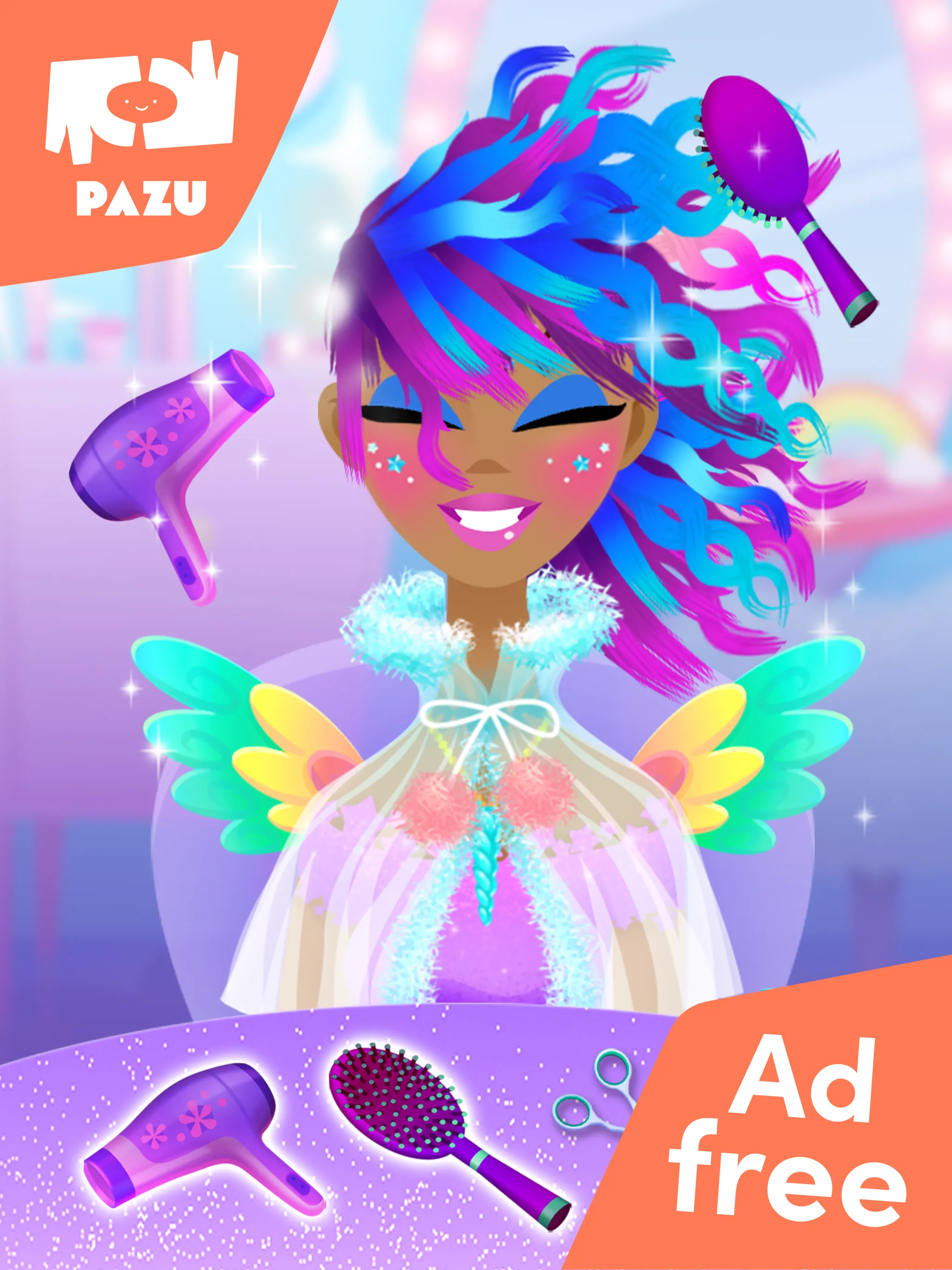 Girls Hair Salon Unicorn | Indus Appstore | Screenshot