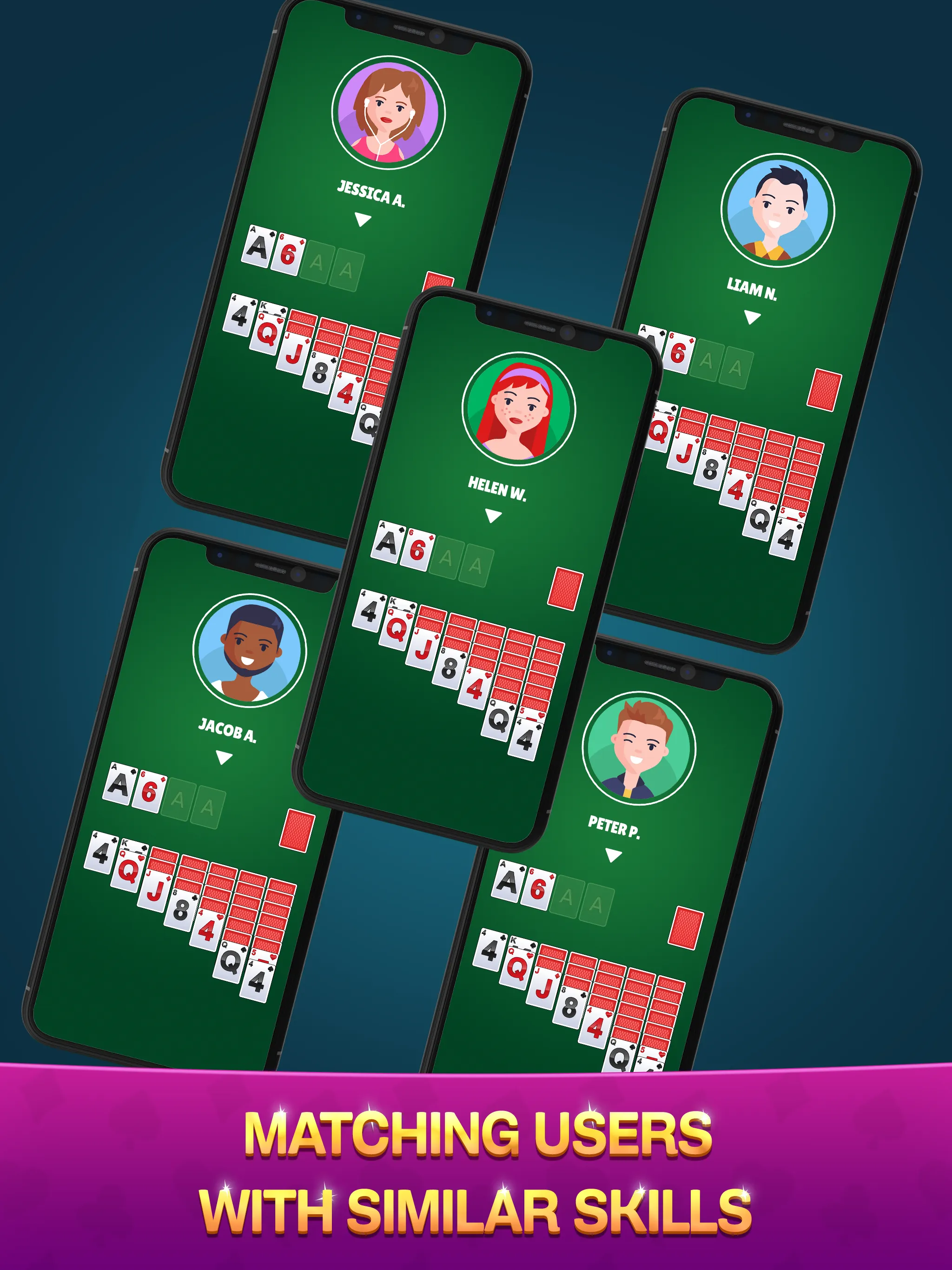 Solitaire Masters: Multiplayer | Indus Appstore | Screenshot