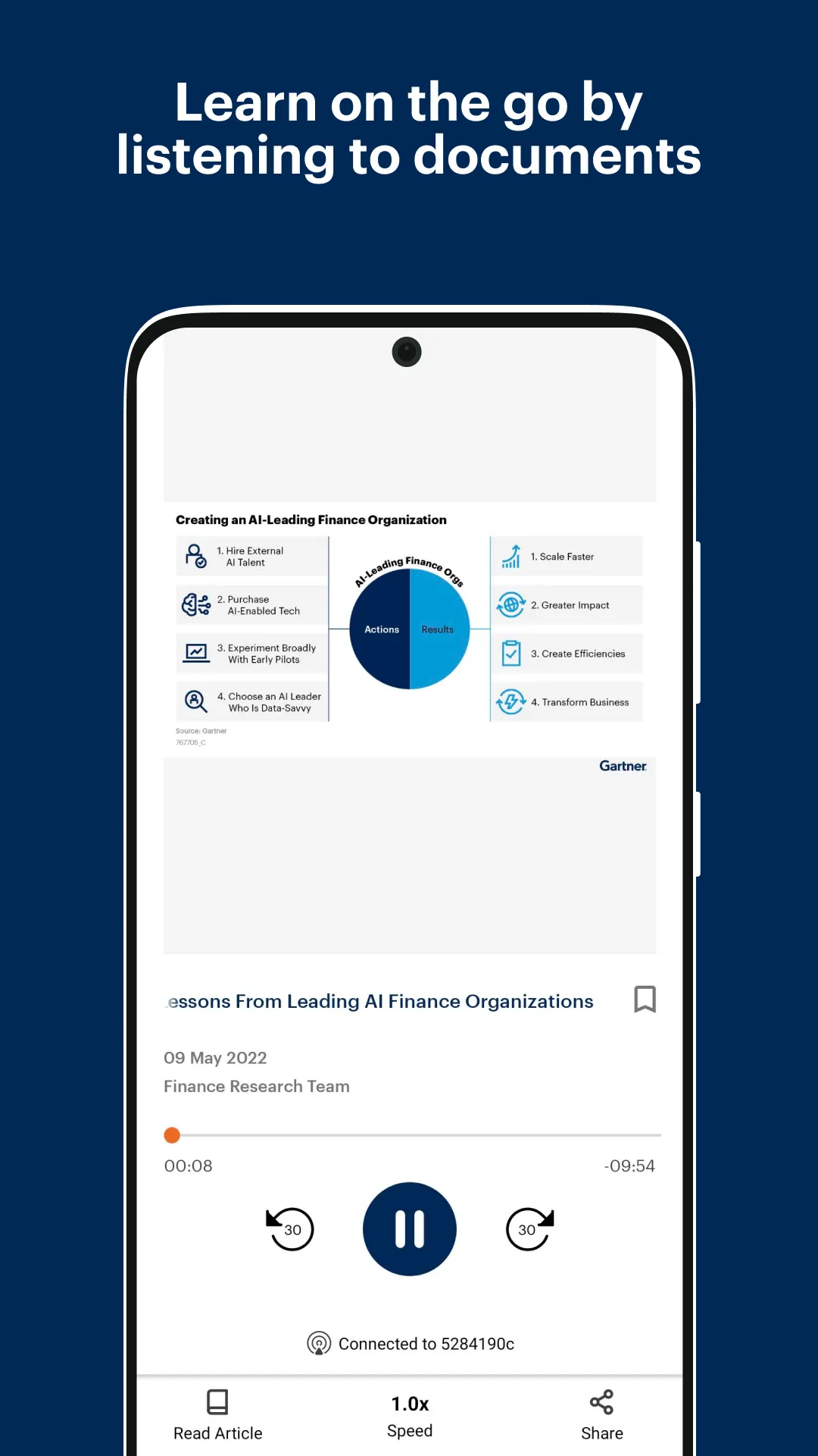 Gartner | Indus Appstore | Screenshot