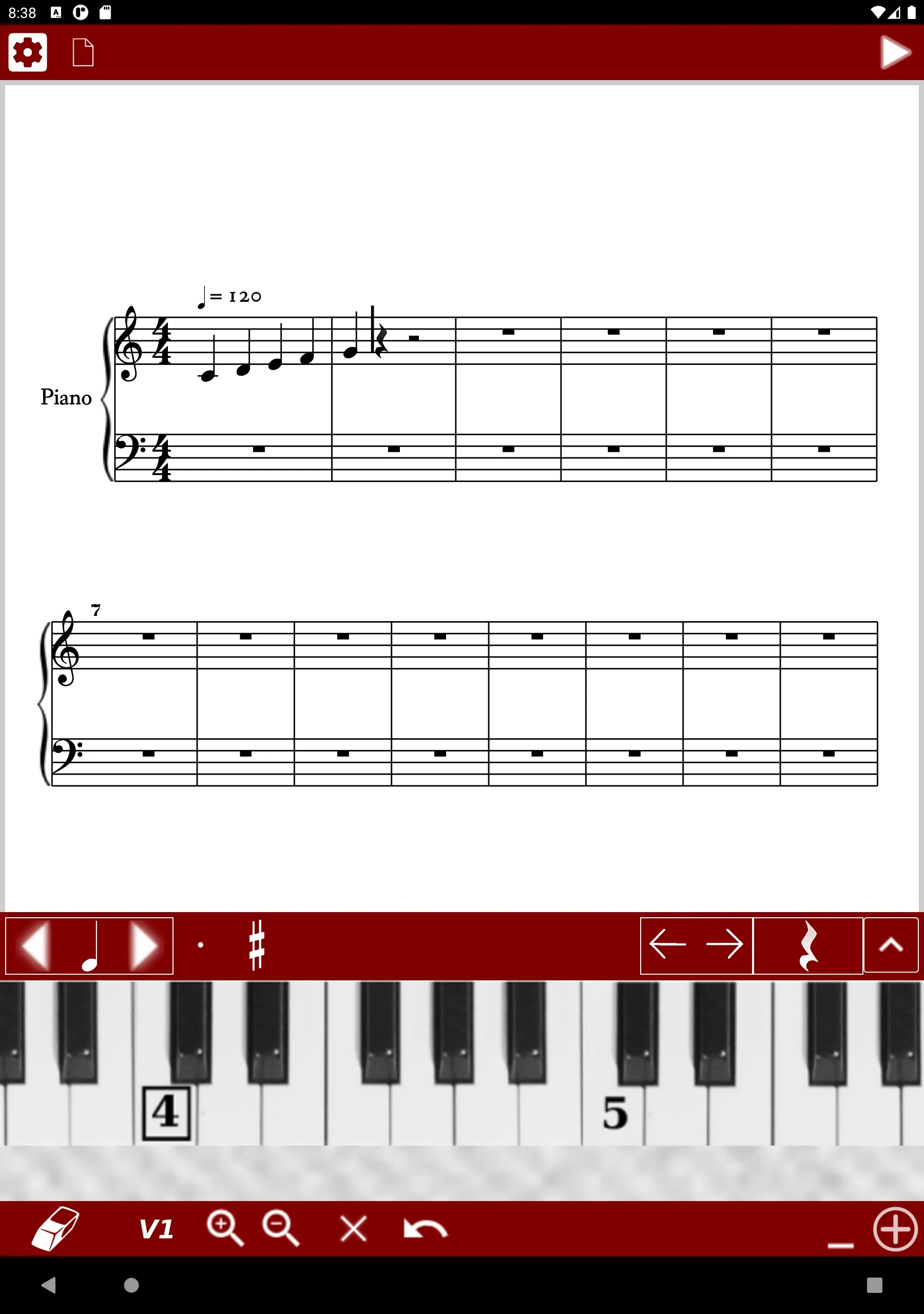 A-Score Music Composer | Indus Appstore | Screenshot