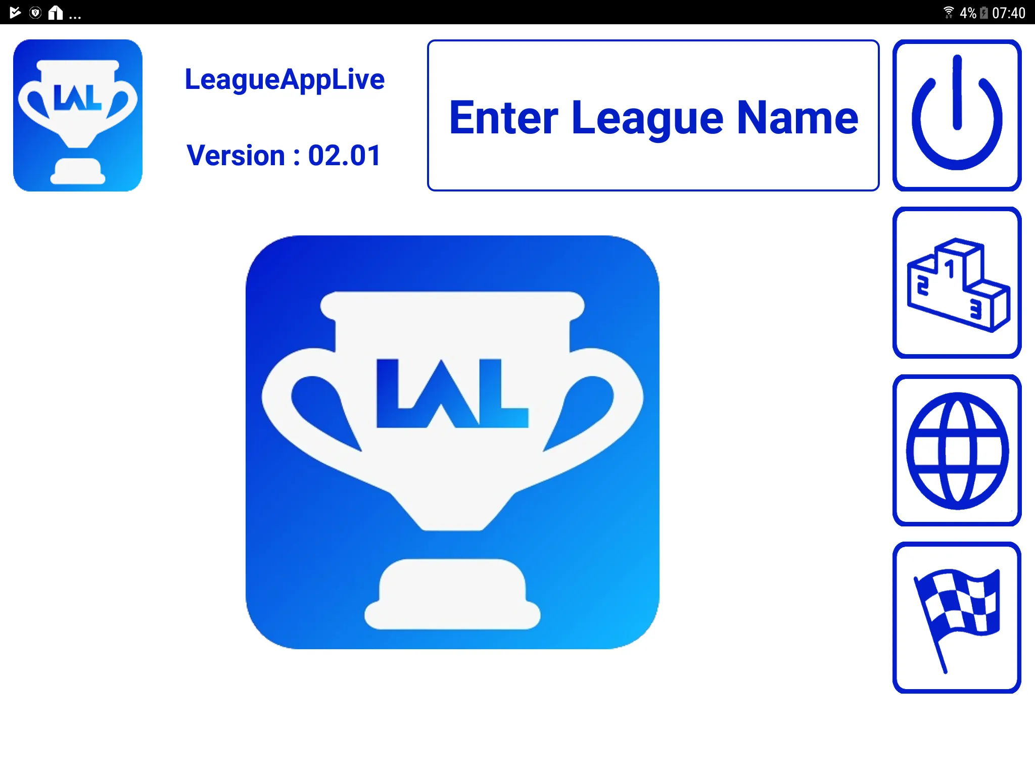 LeagueAppLive | Indus Appstore | Screenshot