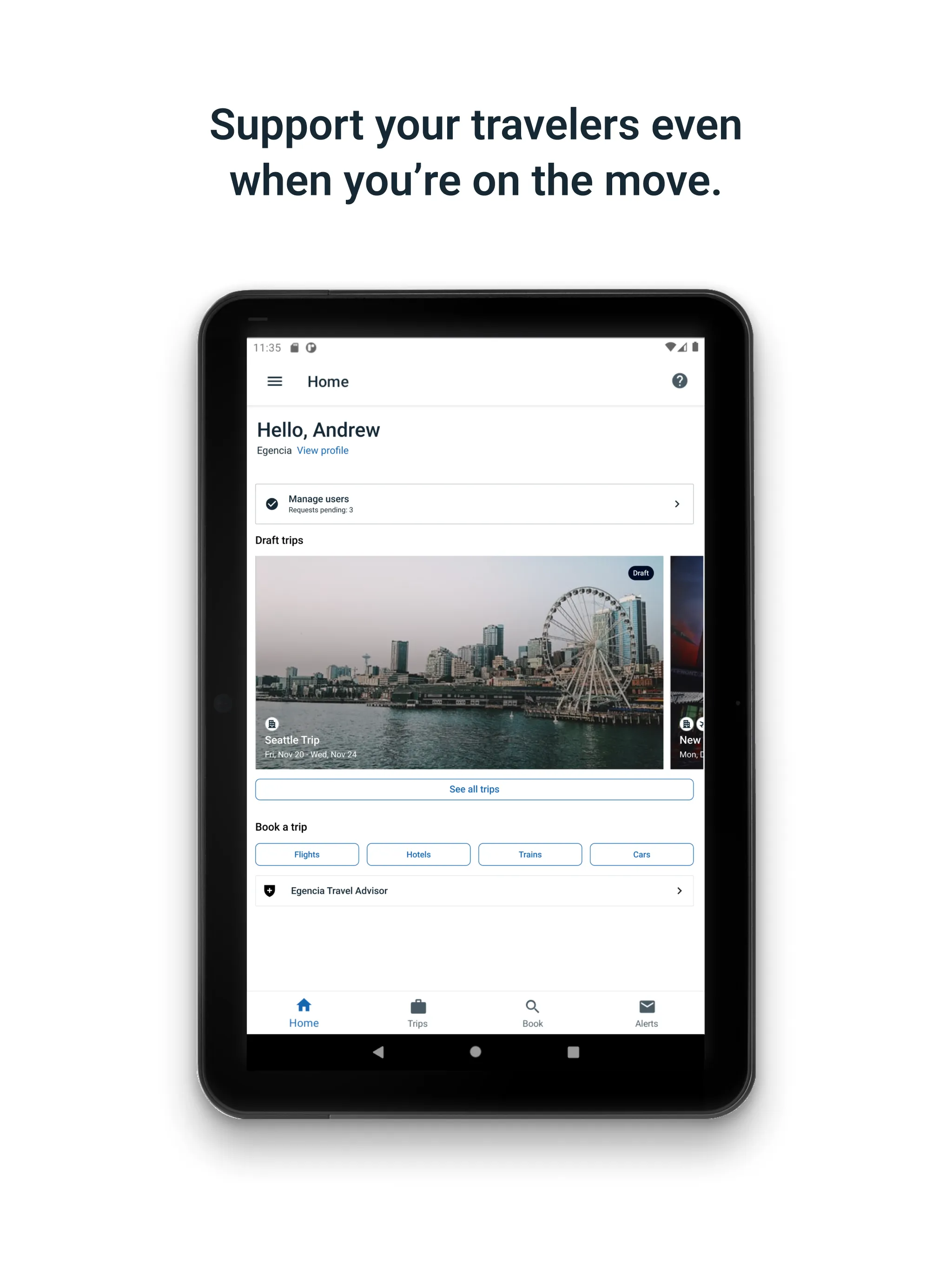Egencia | Indus Appstore | Screenshot