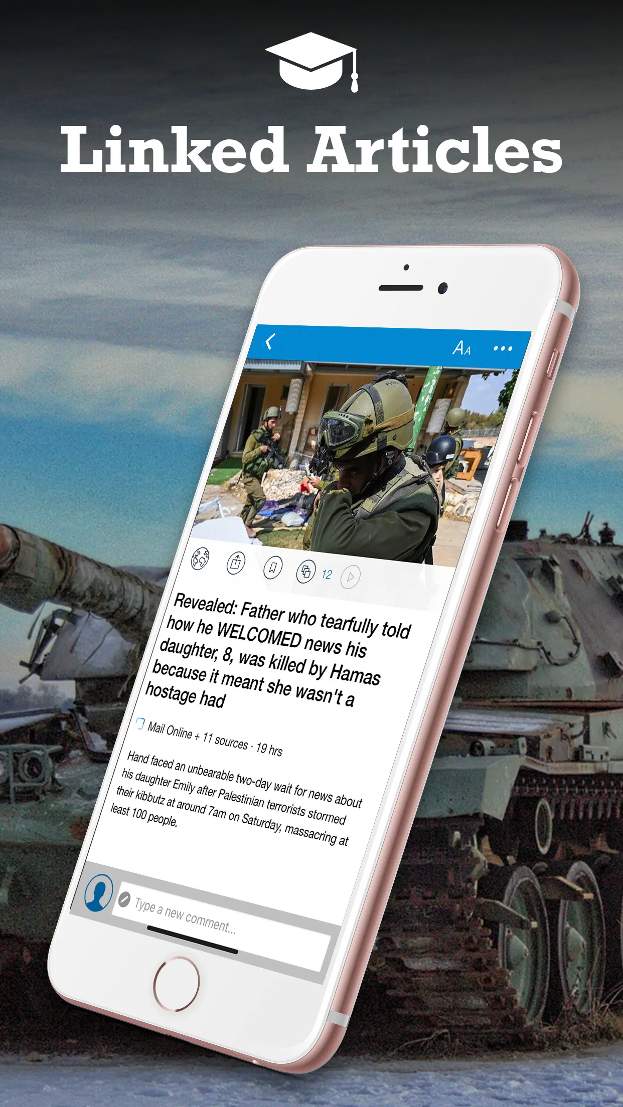 Israel & Middle East News | Indus Appstore | Screenshot
