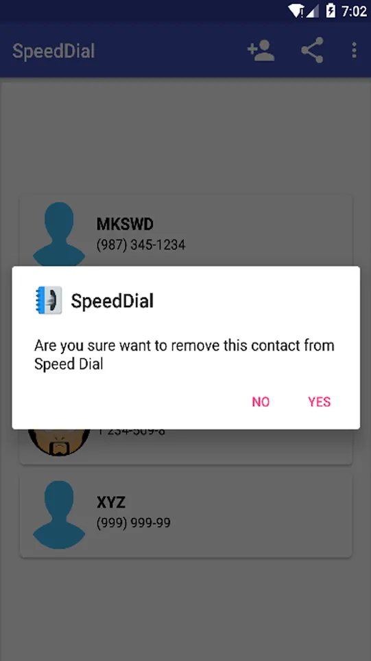 Speed Dial | Indus Appstore | Screenshot