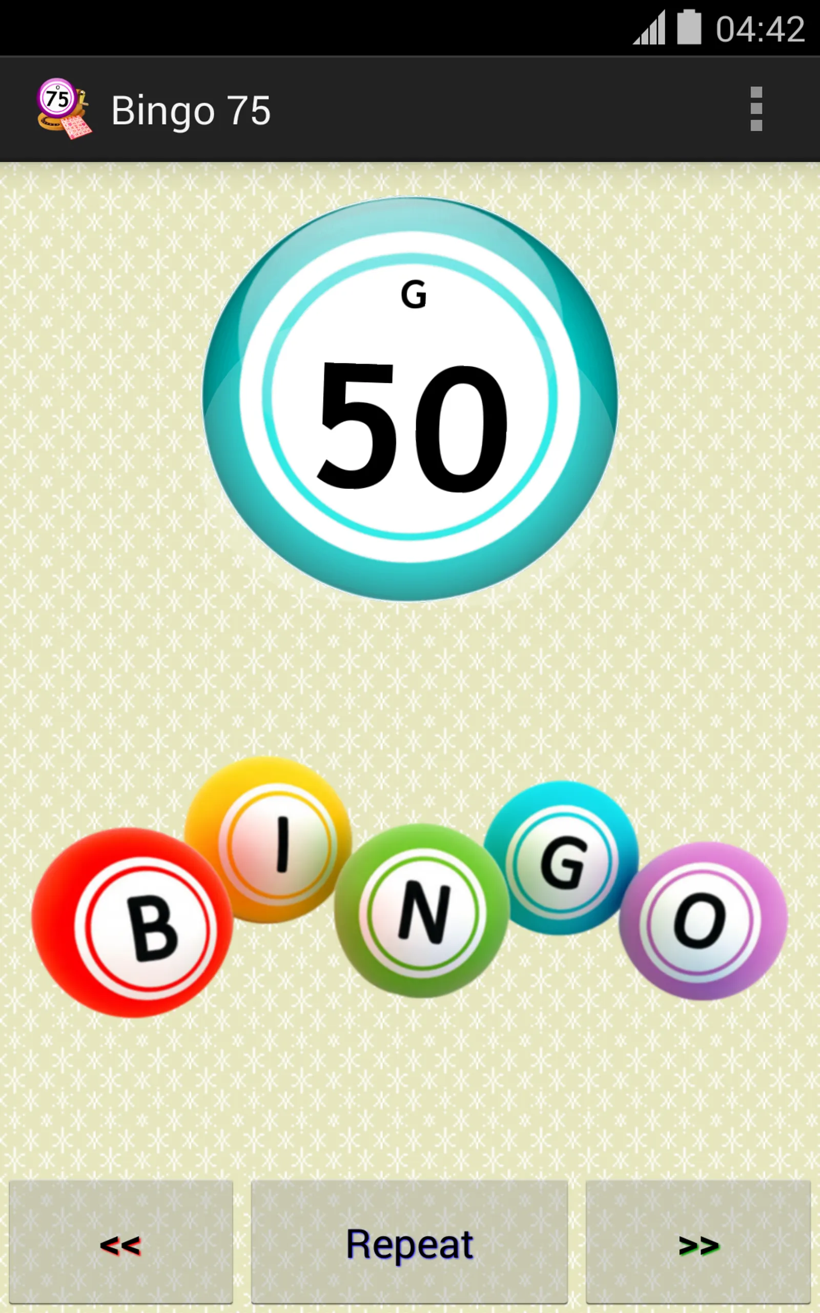 Bingo 75 | Indus Appstore | Screenshot