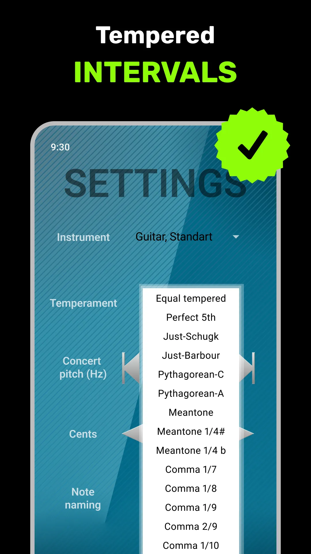 Perfect Guitar Tuner | Indus Appstore | Screenshot