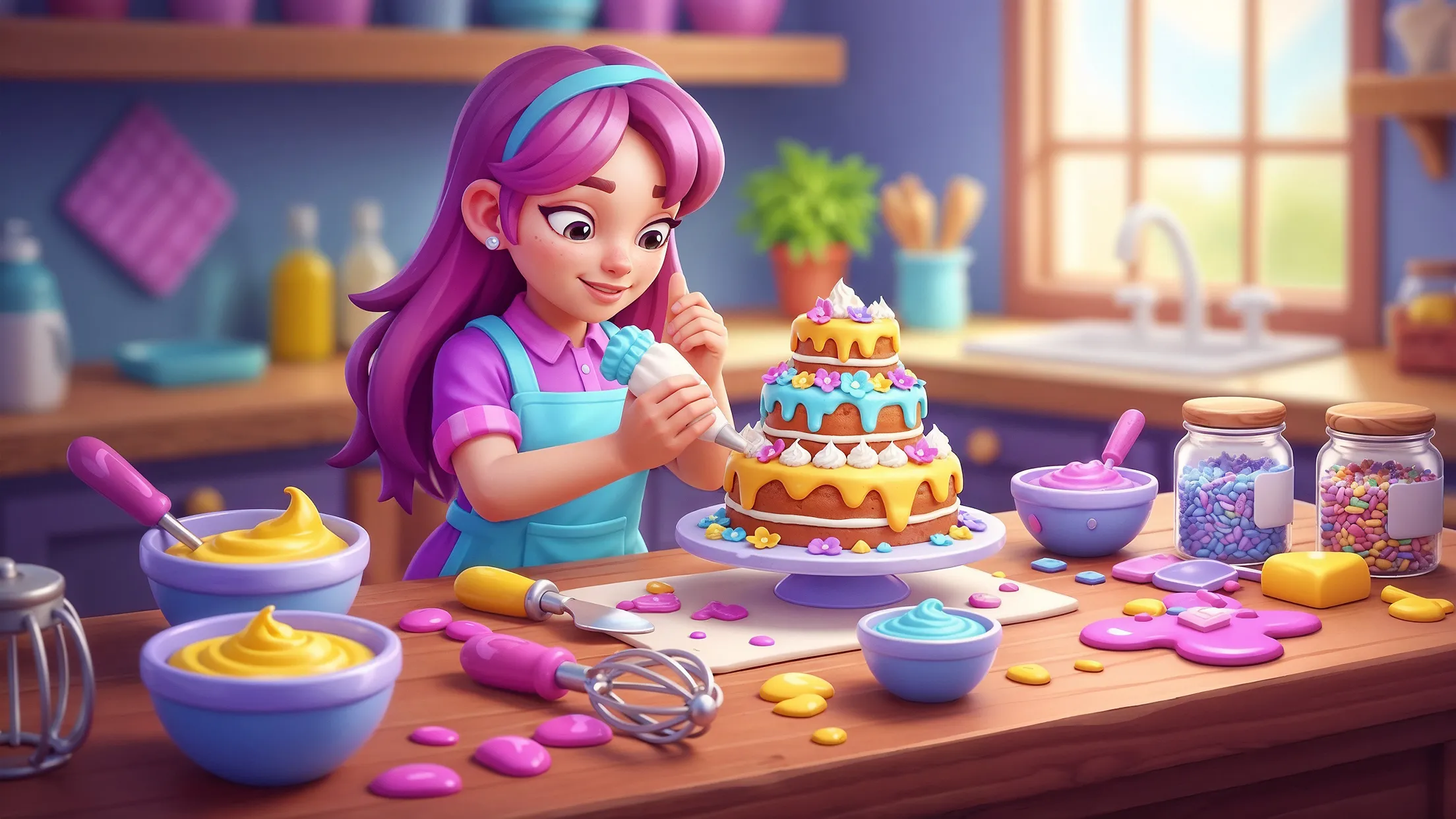 Cake Maker Fun Cooking Games | Indus Appstore | Screenshot