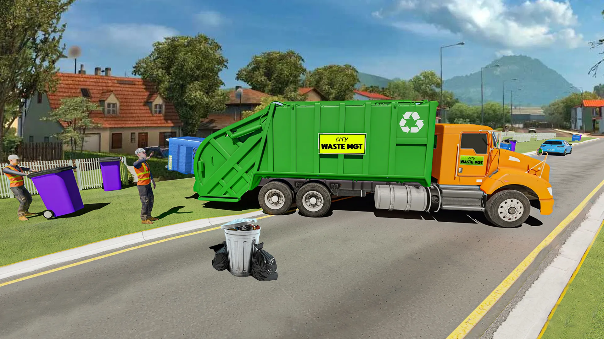 Garbage Truck Simulator Games | Indus Appstore | Screenshot
