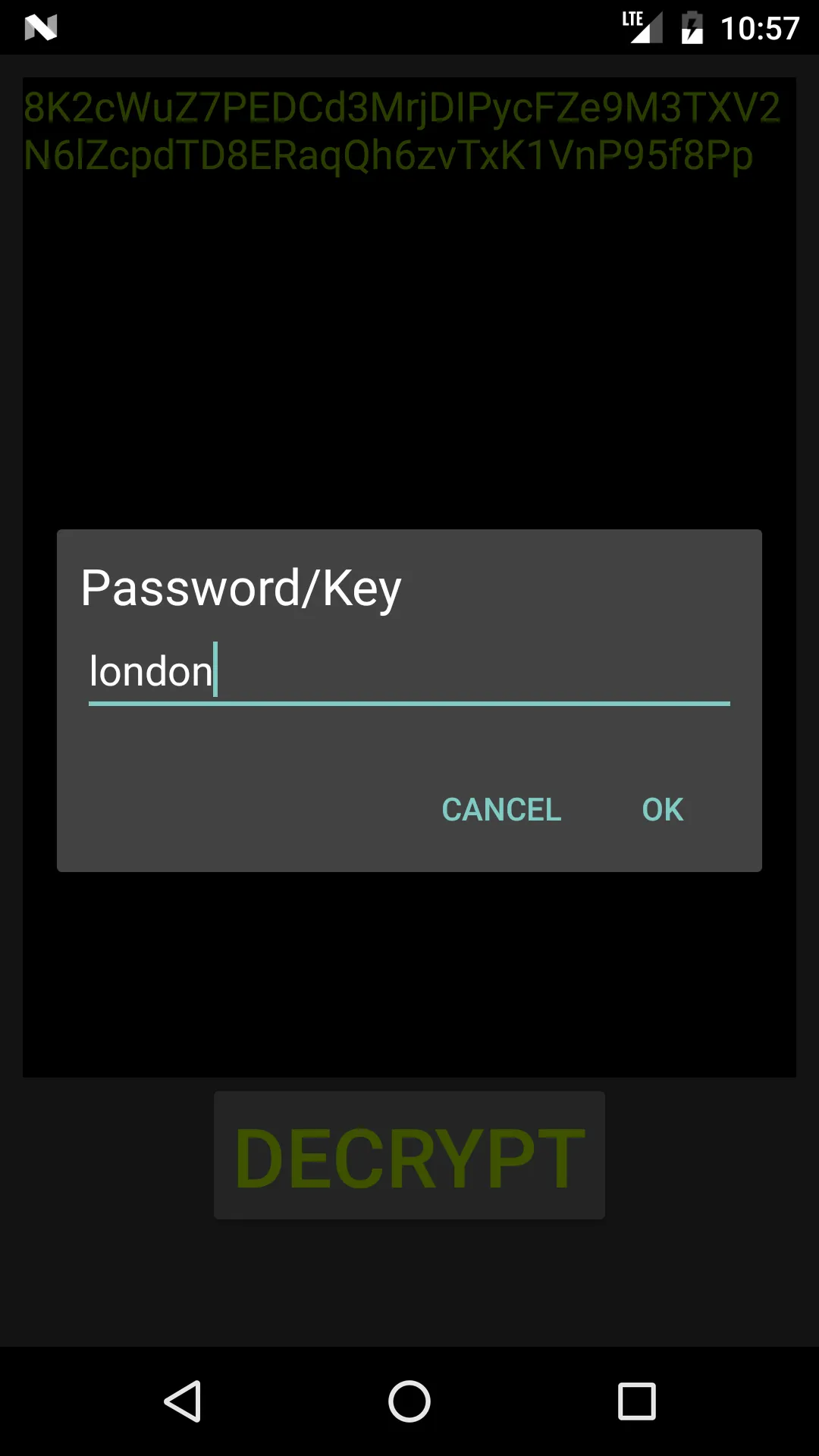 Message Encrypter/Decrypter | Indus Appstore | Screenshot