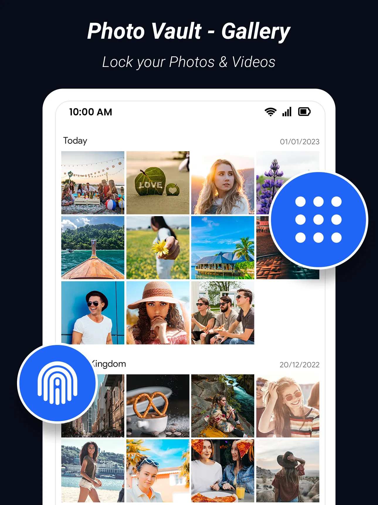 Photo Vault - Gallery | Indus Appstore | Screenshot