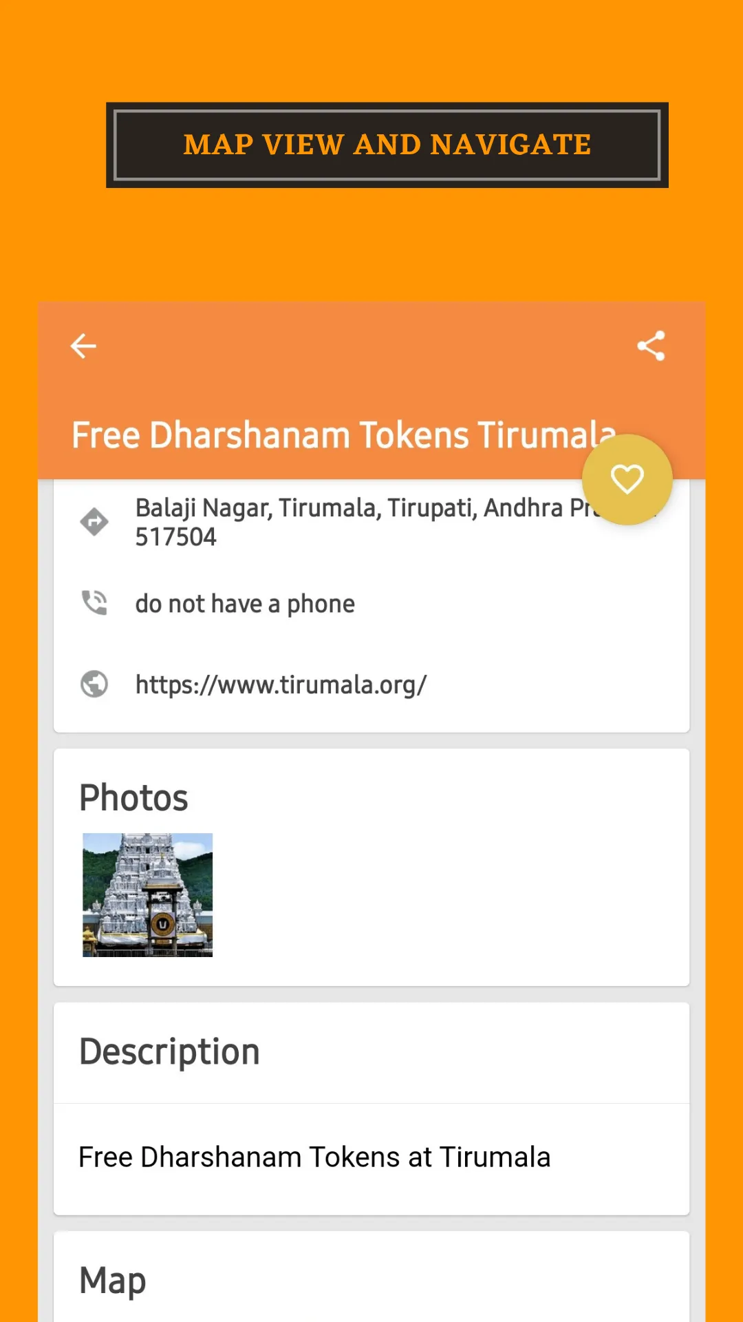 Tirumala Tirupati Online Live  | Indus Appstore | Screenshot