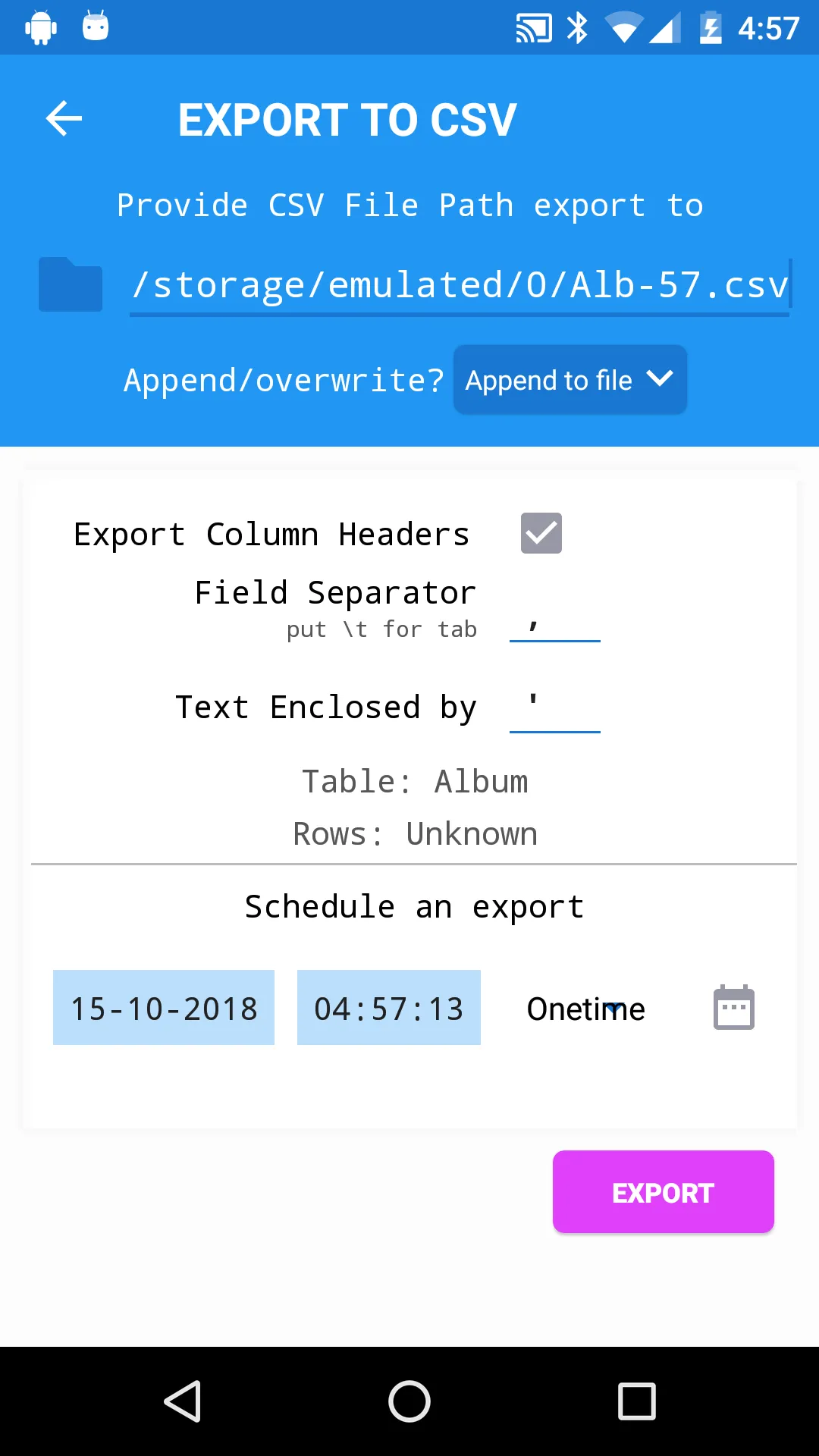 SQLite Editor Master | Indus Appstore | Screenshot