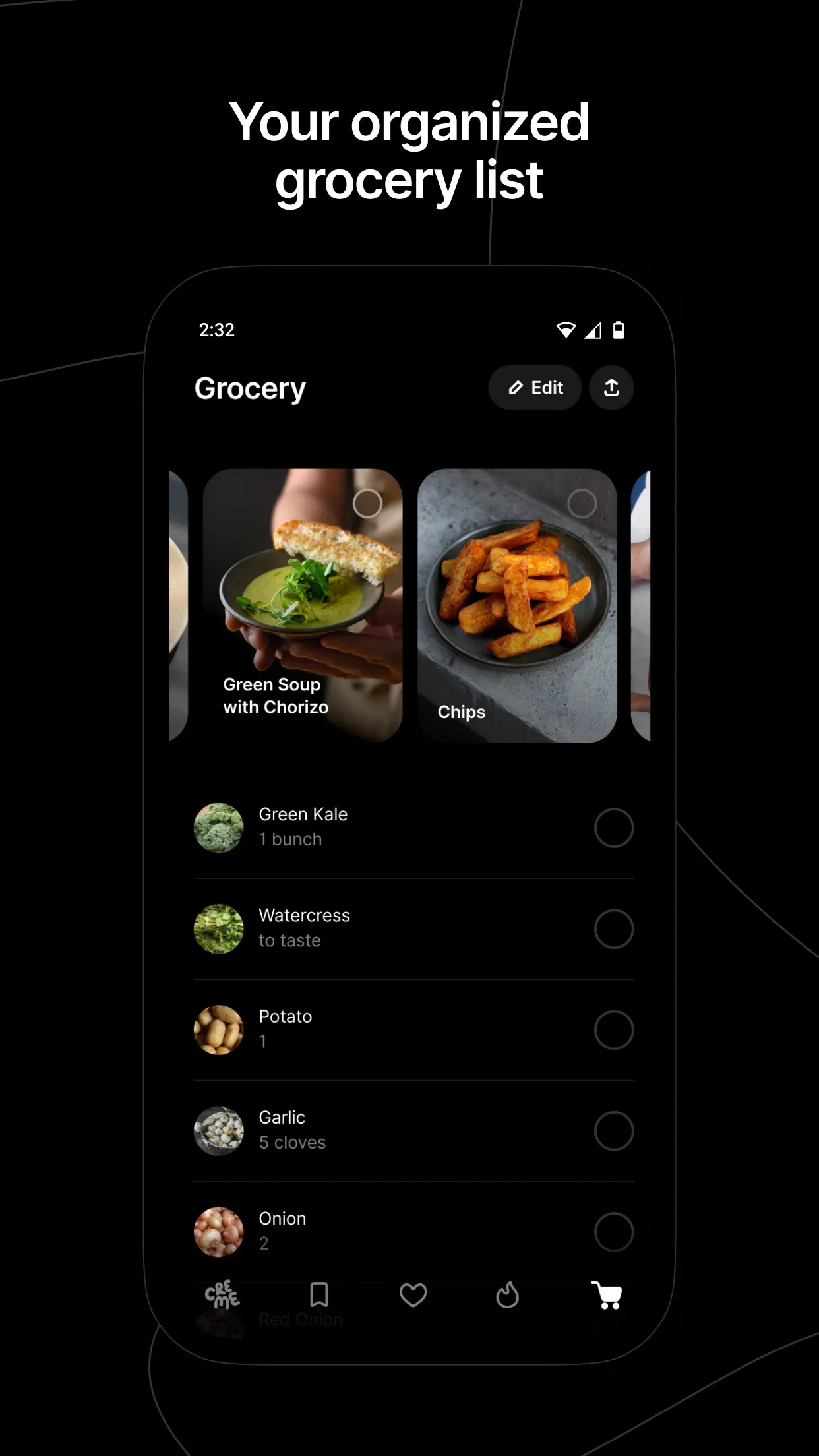 CREME: Create Memorable Meals | Indus Appstore | Screenshot