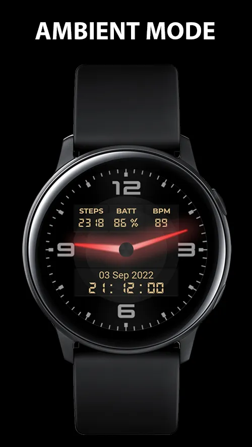 Neon Watchface AKM Wear OS | Indus Appstore | Screenshot