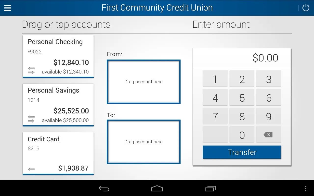 First Community Credit Union | Indus Appstore | Screenshot