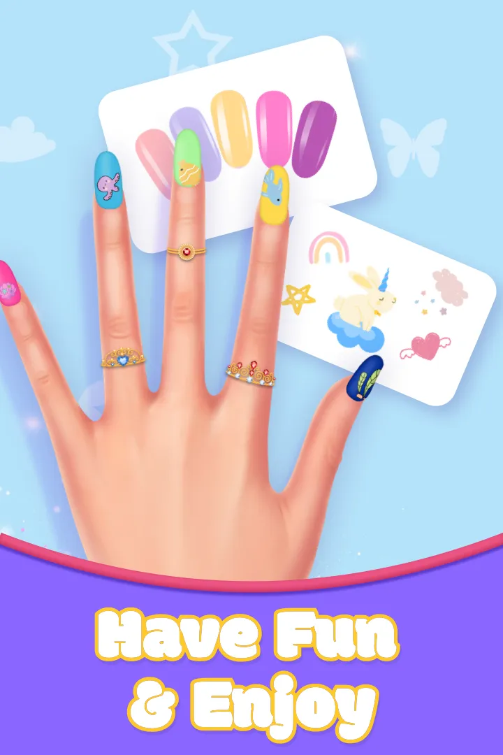 Nail Art Salon for Kids Game | Indus Appstore | Screenshot
