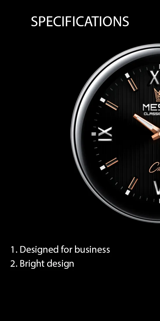 Classic Watch Face Messa Luxe | Indus Appstore | Screenshot