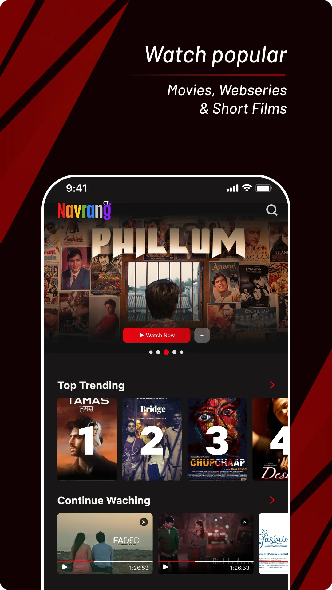 Navrang OTT | Indus Appstore | Screenshot