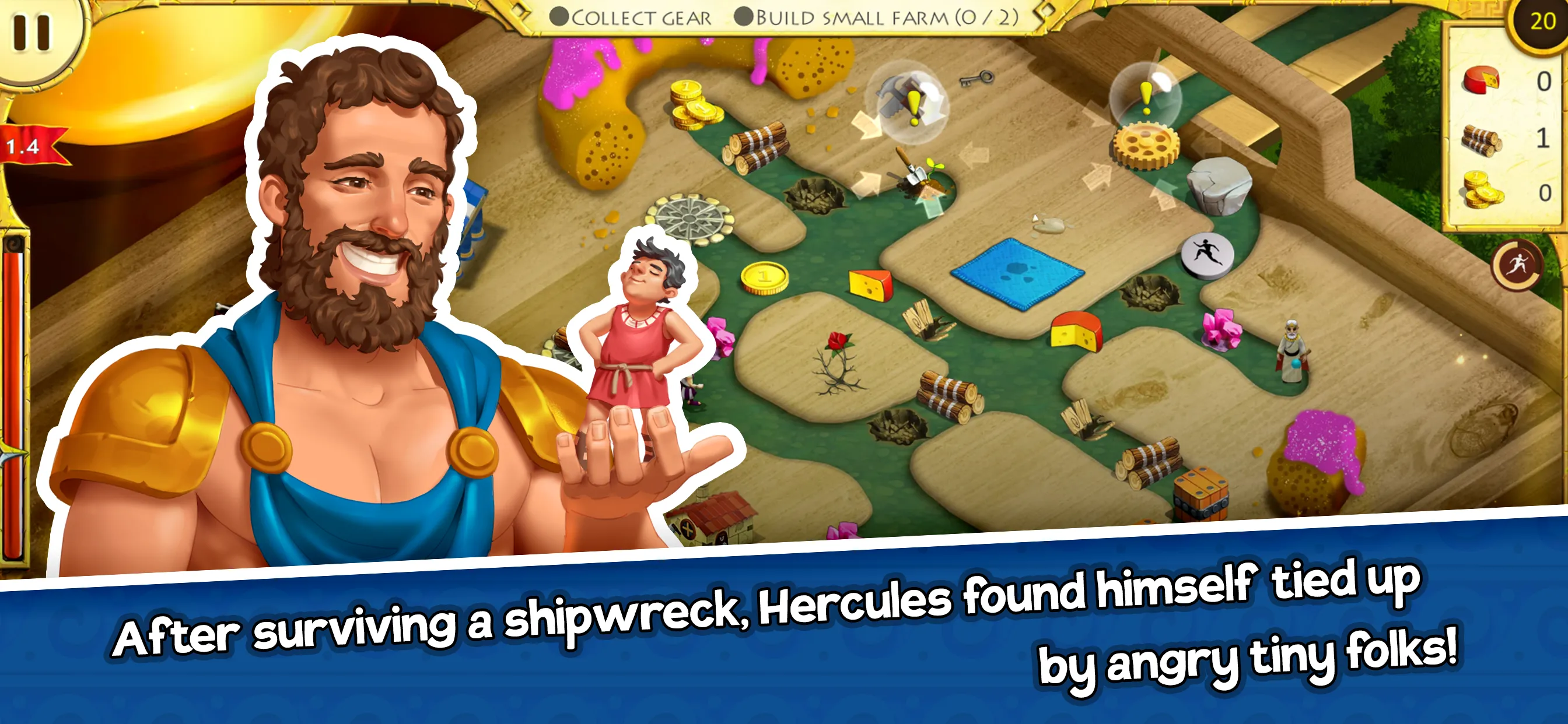 12 Labours of Hercules XV | Indus Appstore | Screenshot