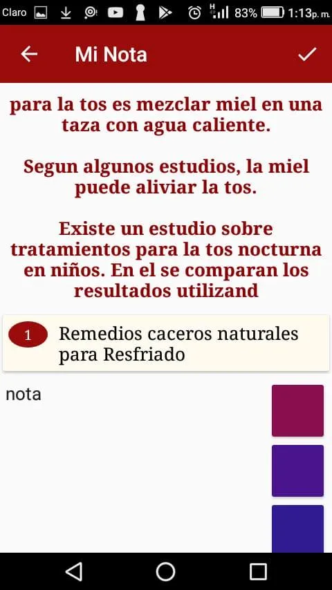 Libro Remedios Caseros Natural | Indus Appstore | Screenshot