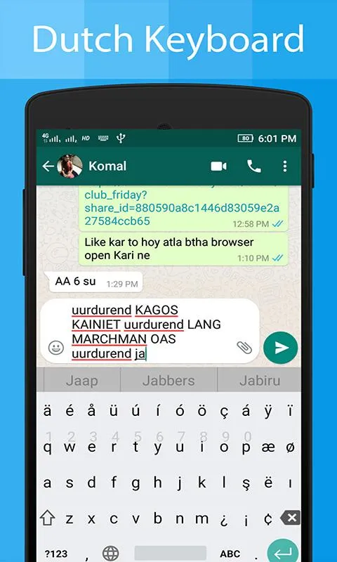 Dutch Keyboard and Translator | Indus Appstore | Screenshot