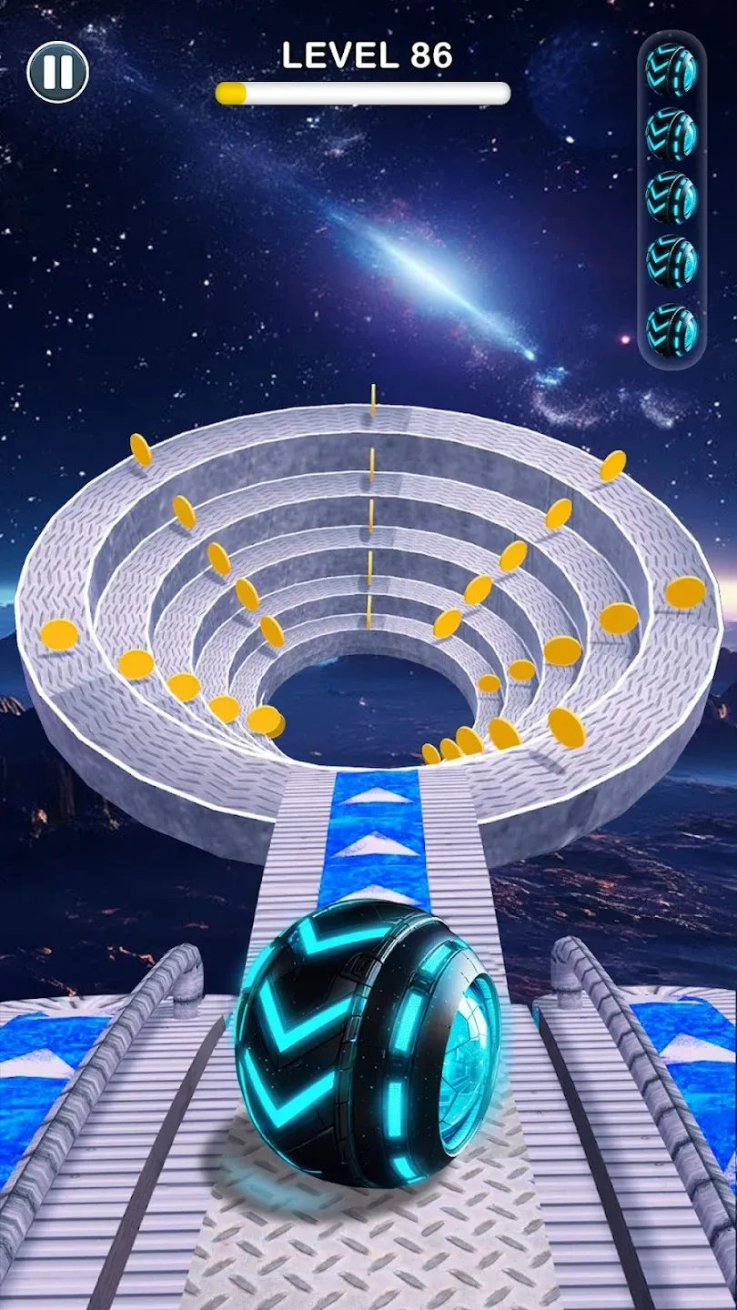 Rolling Ball Sky Escape | Indus Appstore | Screenshot