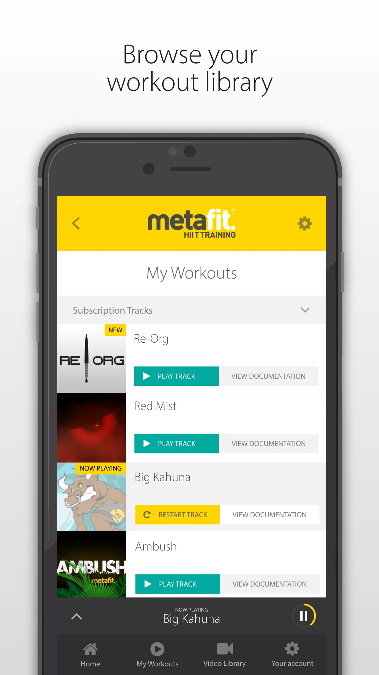 Metafit | Indus Appstore | Screenshot