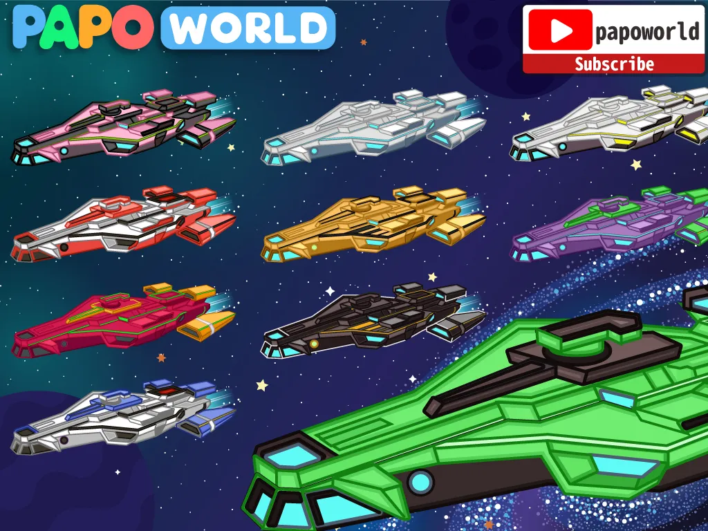 Papo Town Spaceship | Indus Appstore | Screenshot