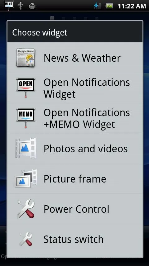 Open Notifications+MEMO | Indus Appstore | Screenshot