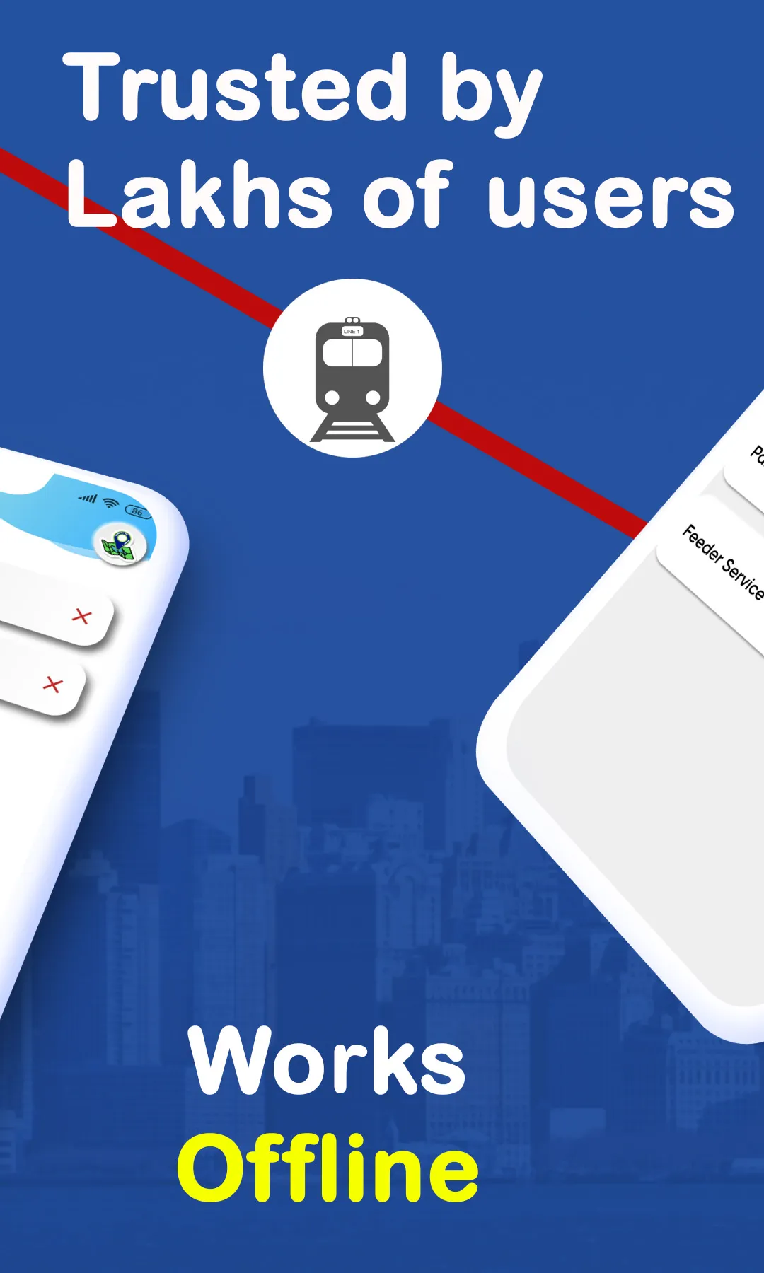 Delhi Metro App Route Map, Bus | Indus Appstore | Screenshot