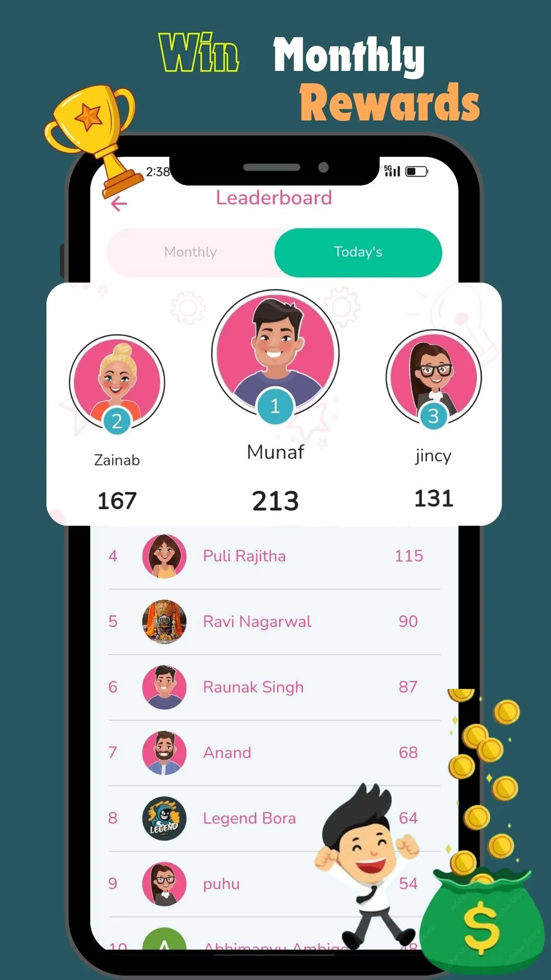 Quizys: Play Quiz & Earn Cash | Indus Appstore | Screenshot