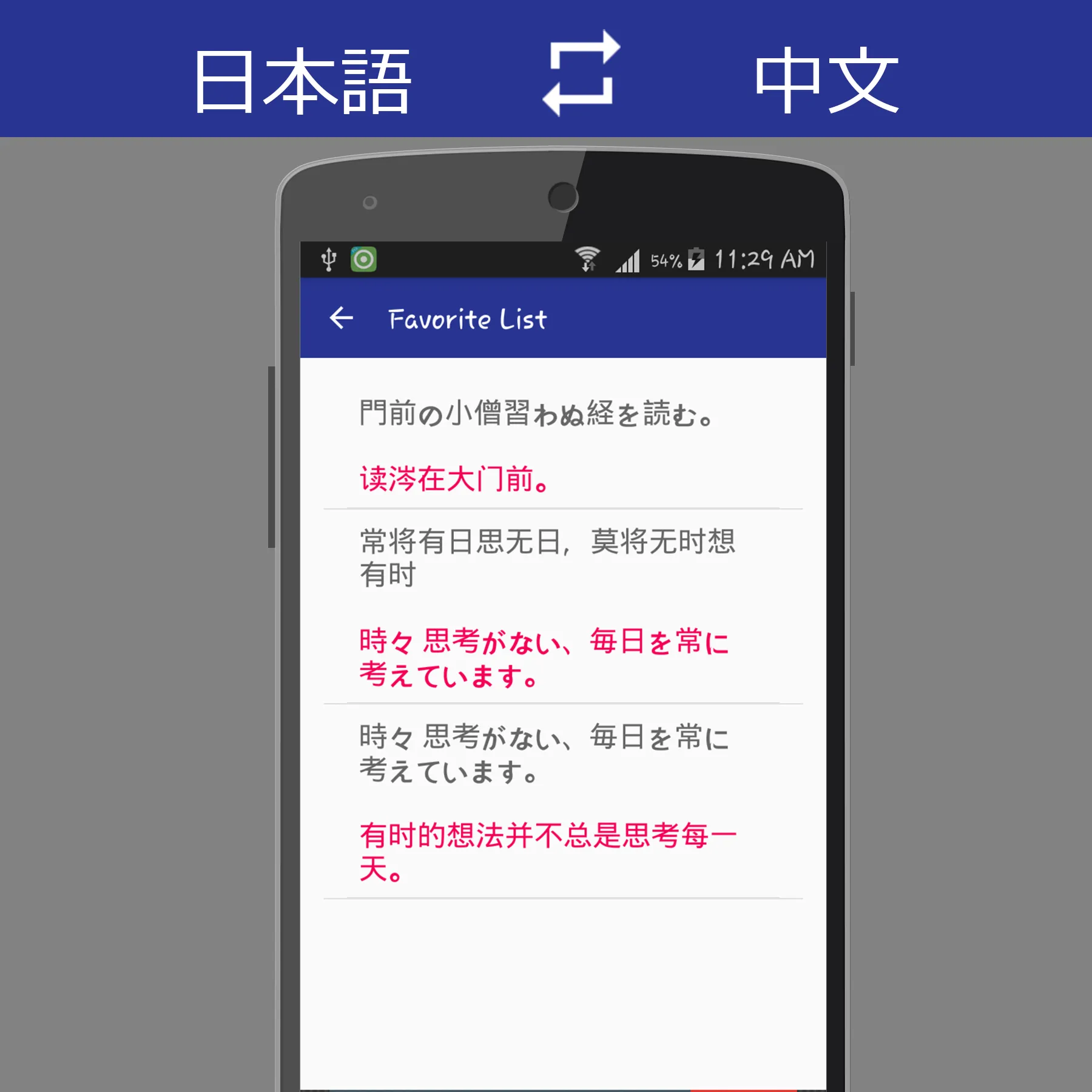 Japanese Chinese Translator | Indus Appstore | Screenshot