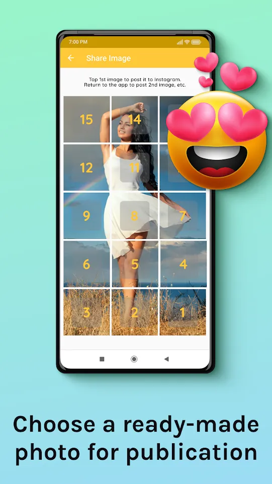 Grid Maker - Giant Photo Split | Indus Appstore | Screenshot