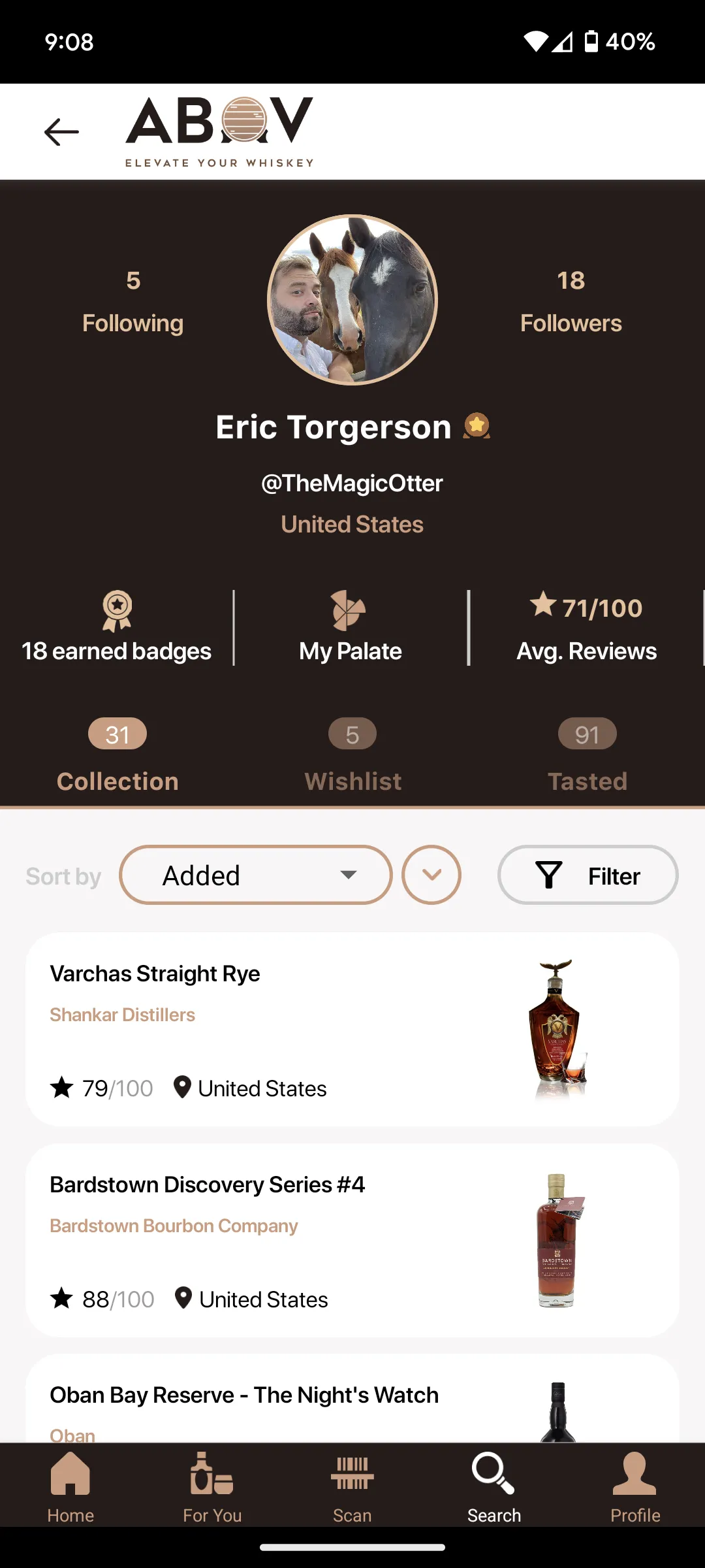 Abov Whiskey App | Indus Appstore | Screenshot