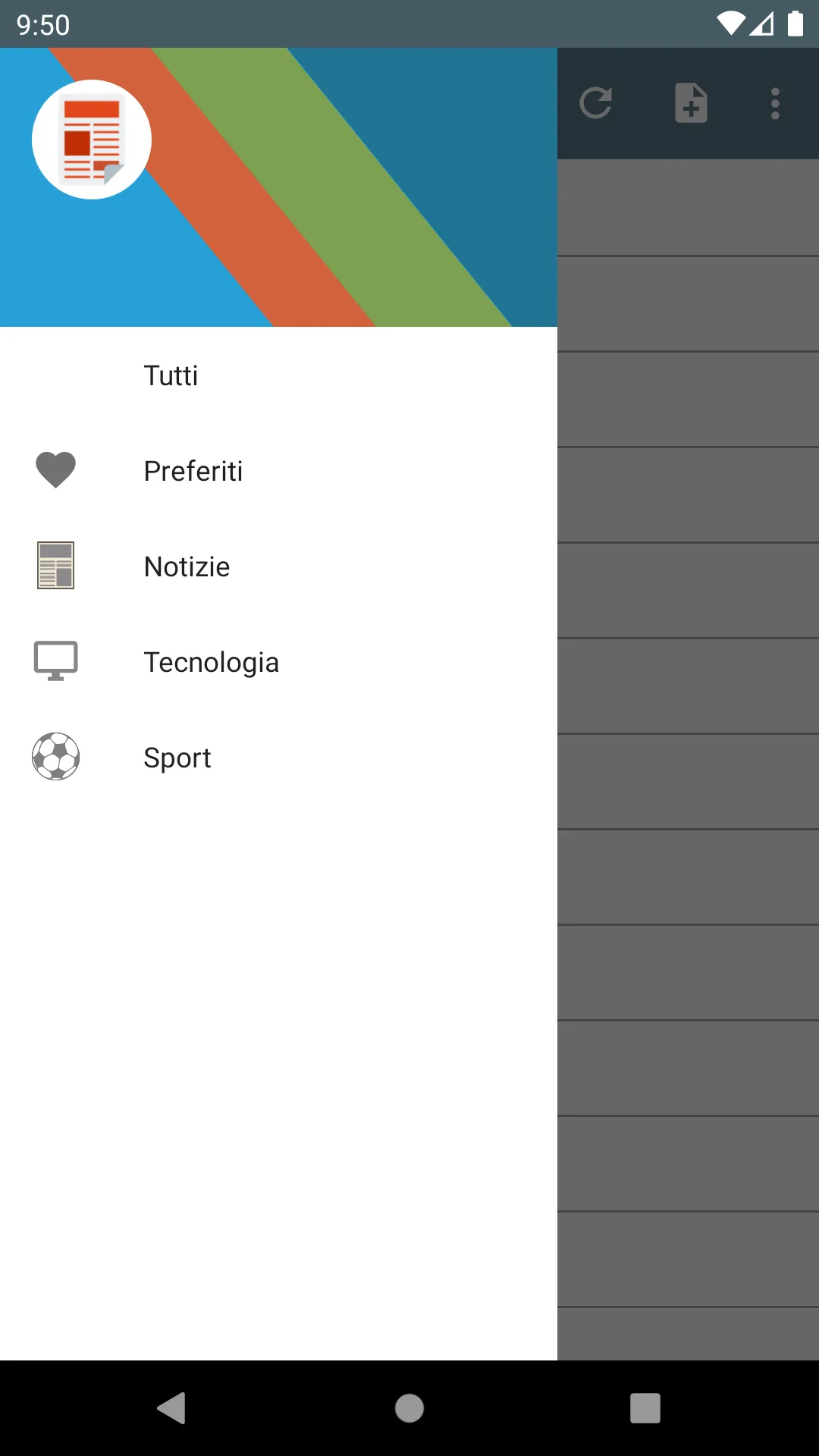 Quotidiani Italiani | Indus Appstore | Screenshot