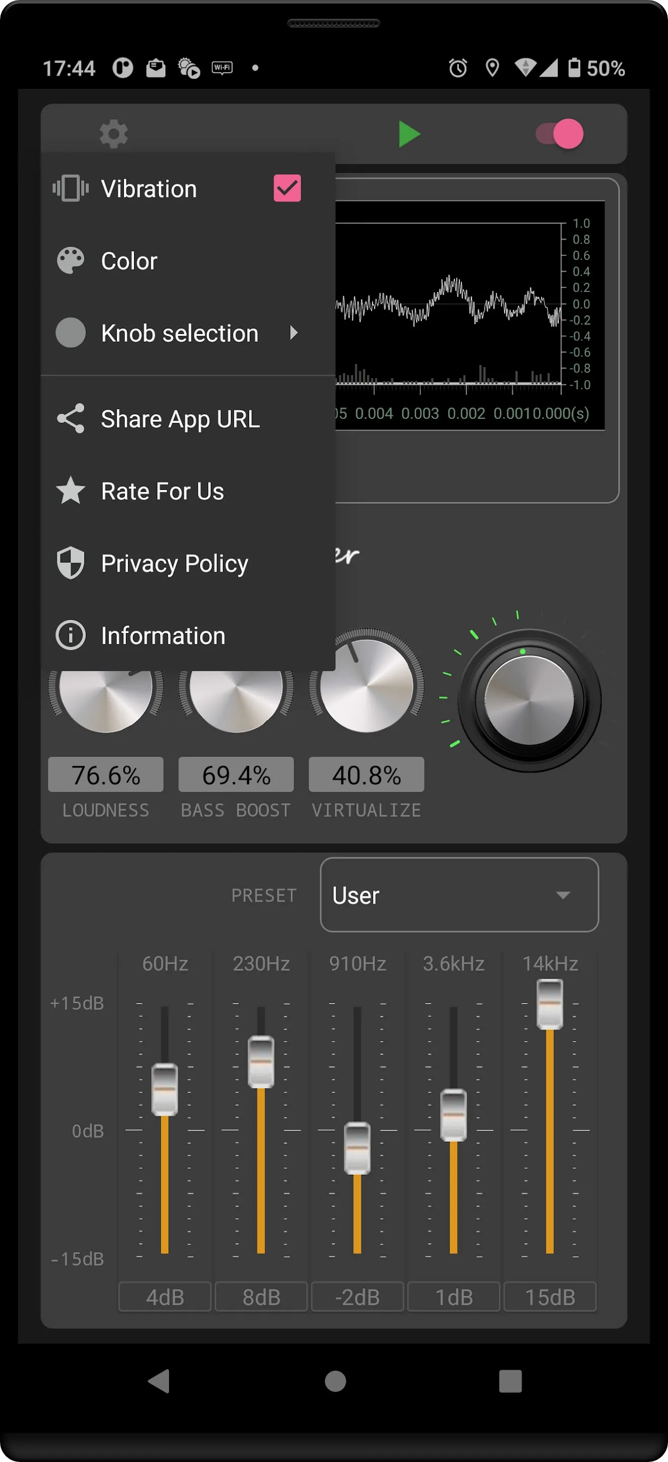 Audio Equalizer -standard | Indus Appstore | Screenshot